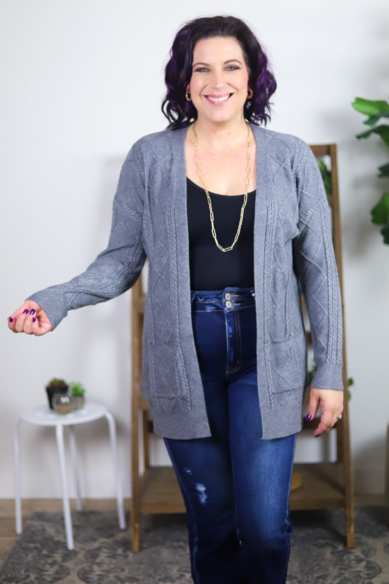 Cable Knit Butter Cardigan