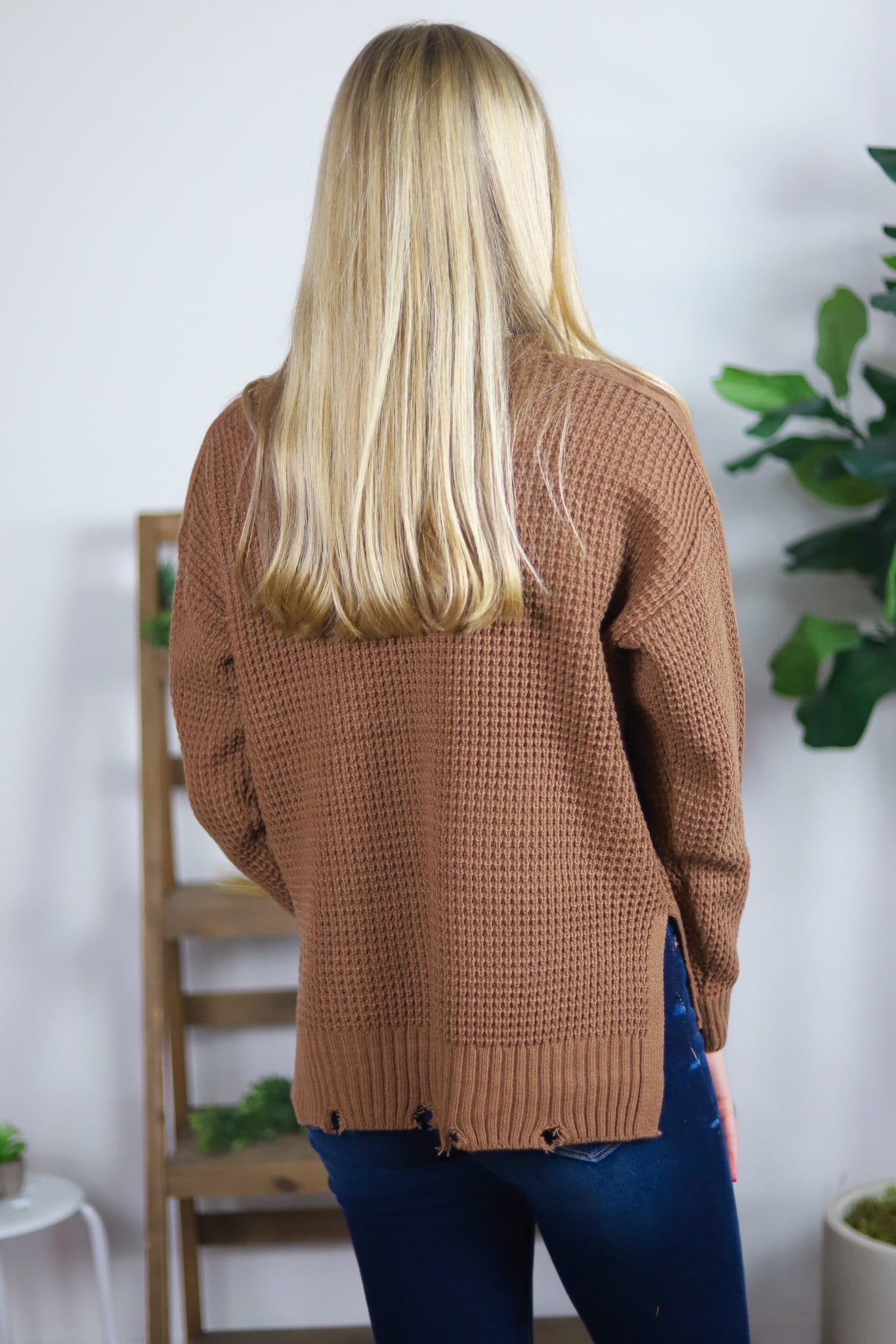 Distressed Sweater