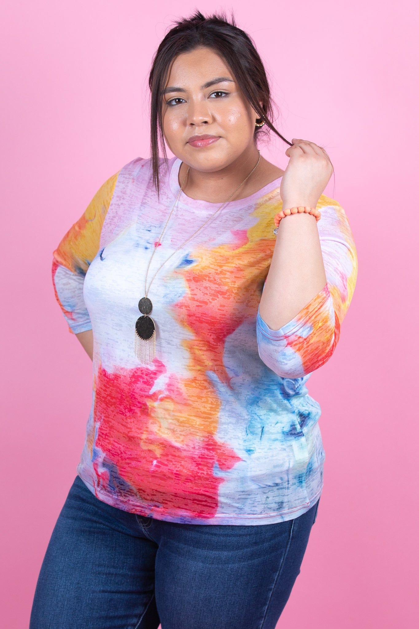 Street Art 3/4 Sleeve Top