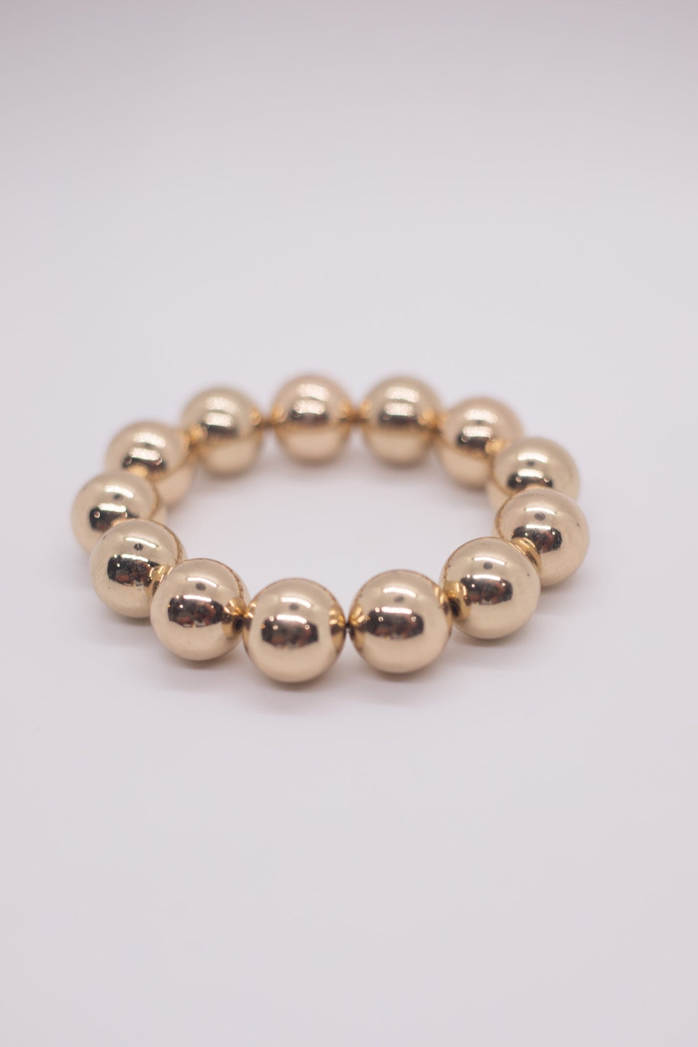 Good As Gold Beaded Bracelet