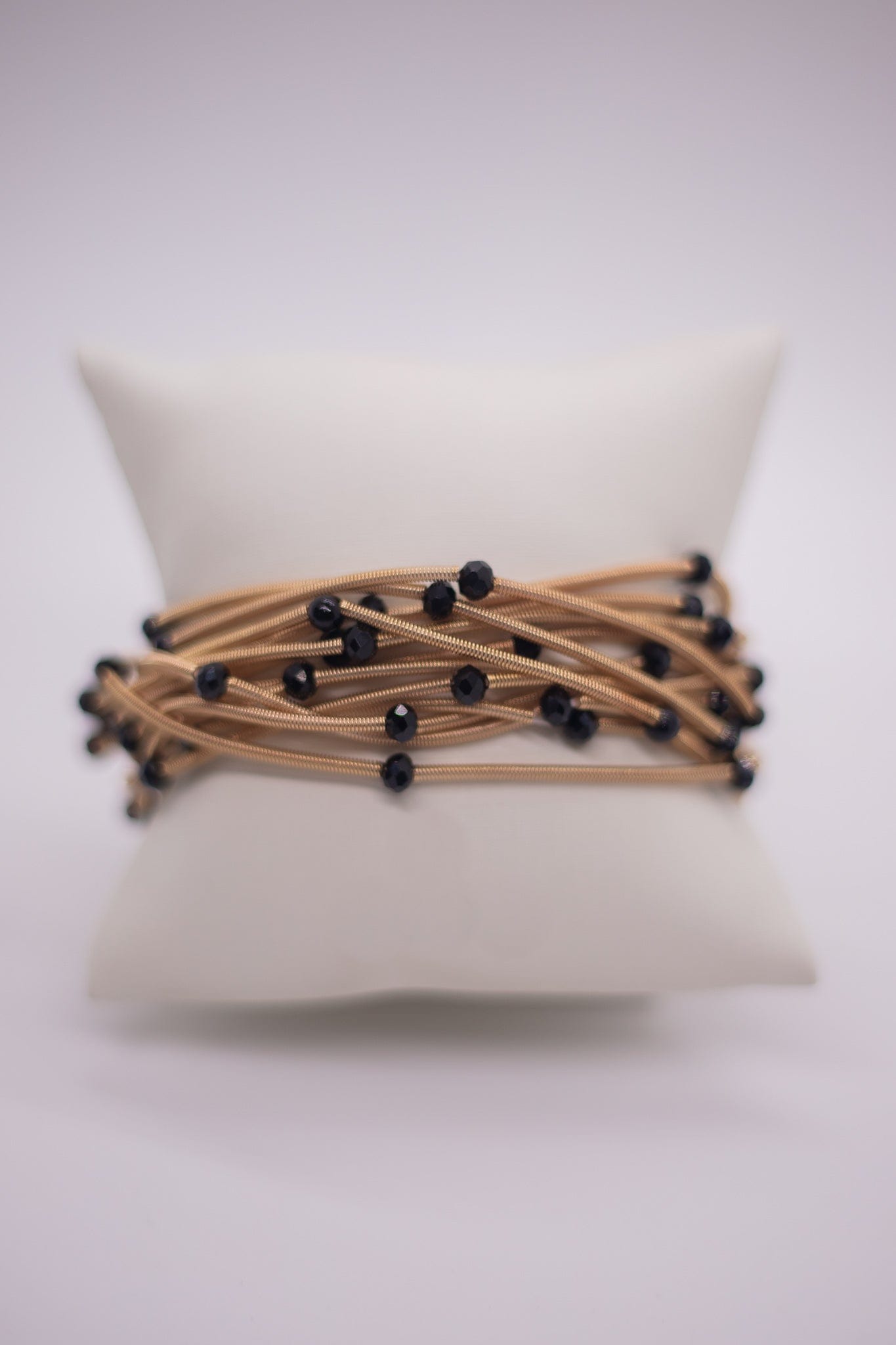 Black Guitar String Bracelet Set