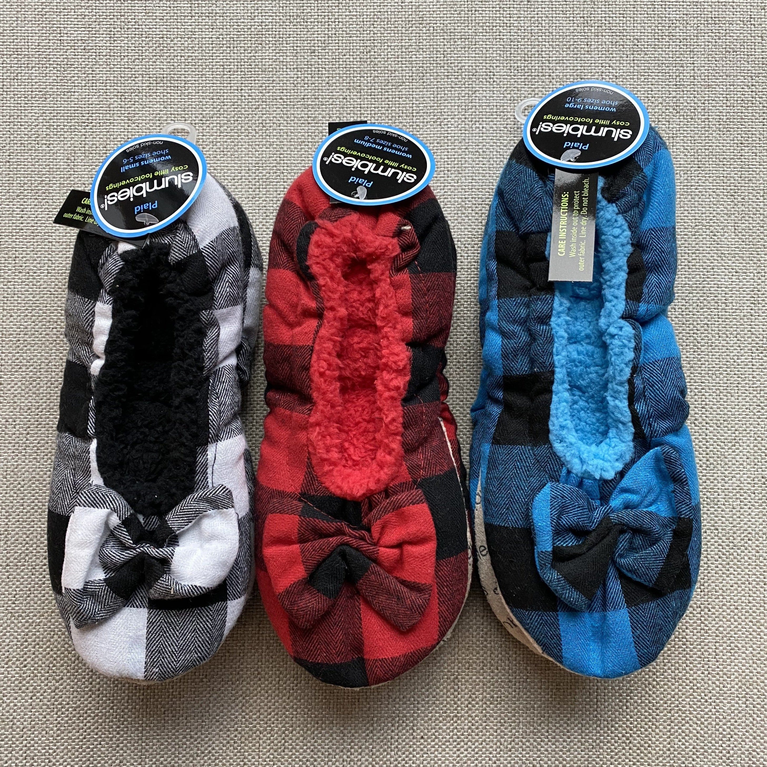 Buffalo Plaid Ballerina Slipper