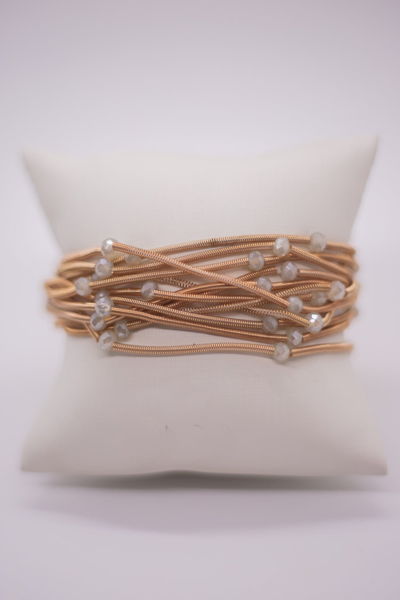 Ivory Guitar String Bracelet Set