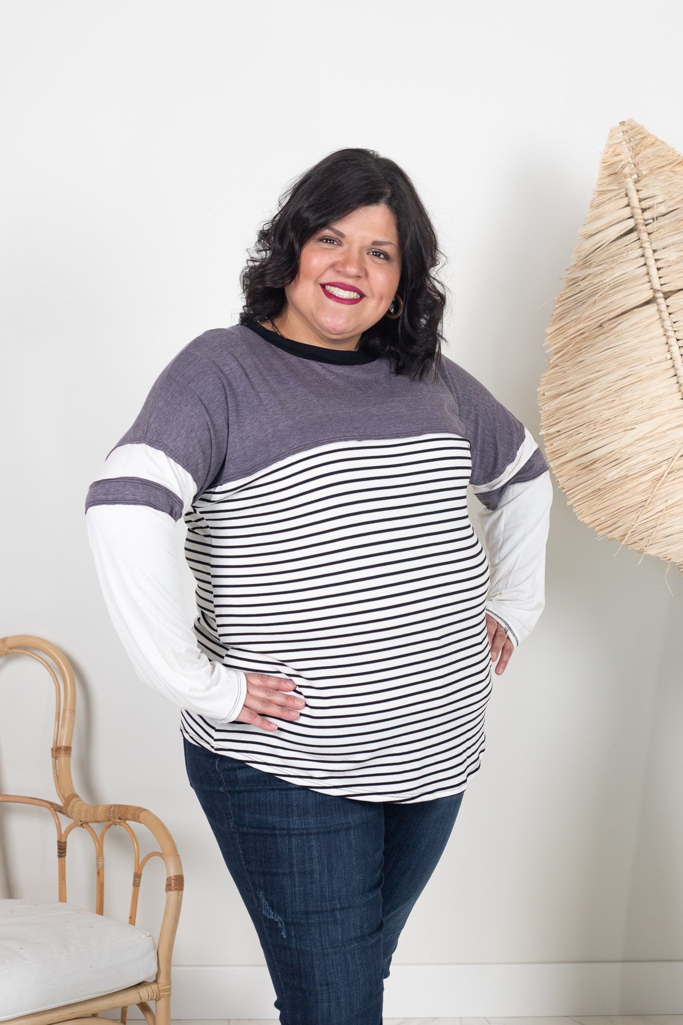 Erika Colorblock Knit Top