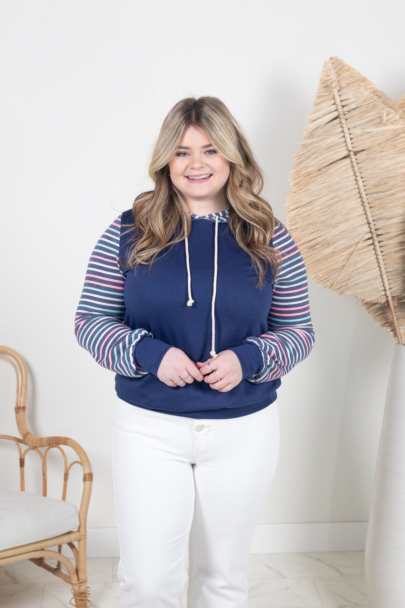 Kalyn Multi Stripe Hoodie