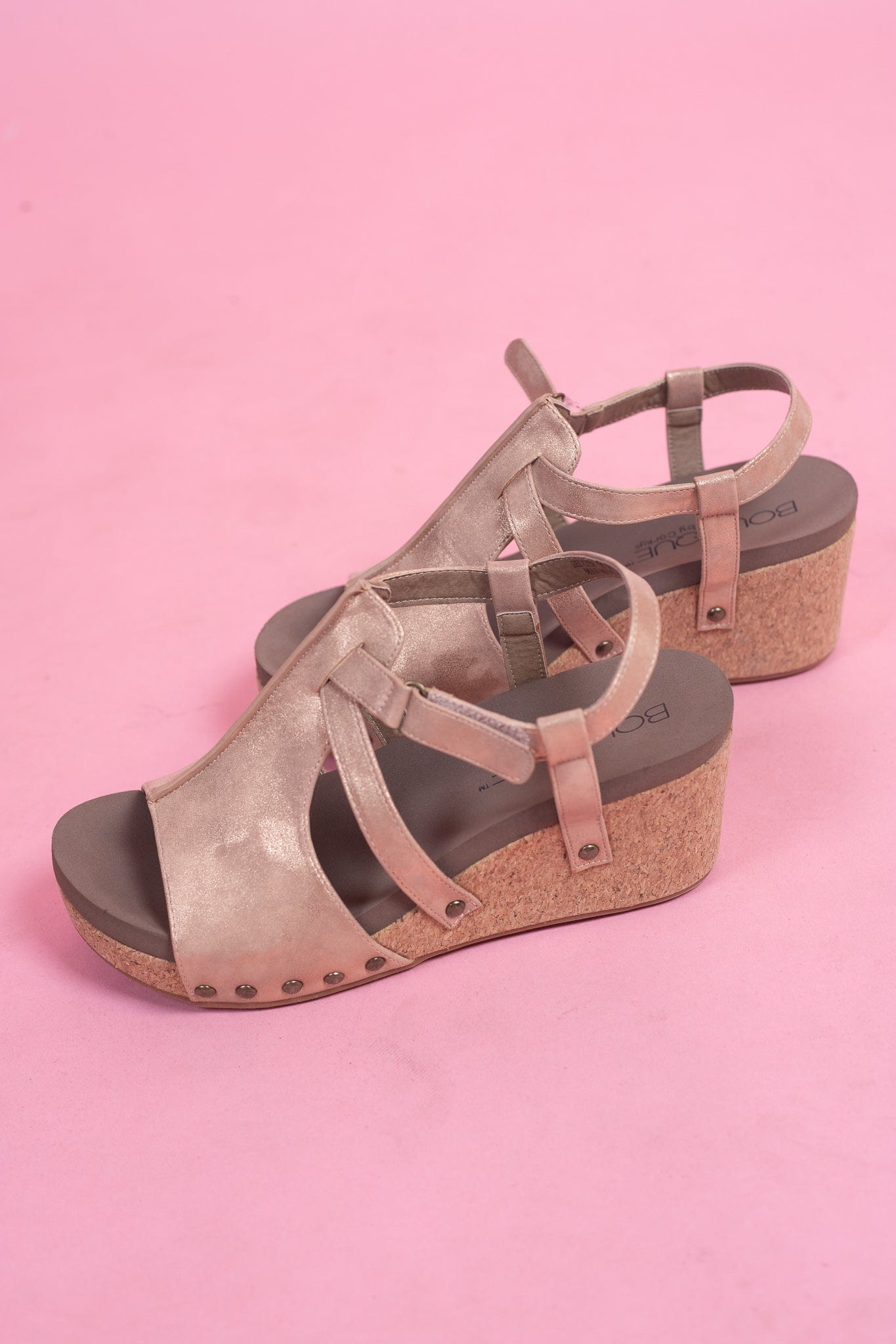 Seltzer Penny Wedge Sandal