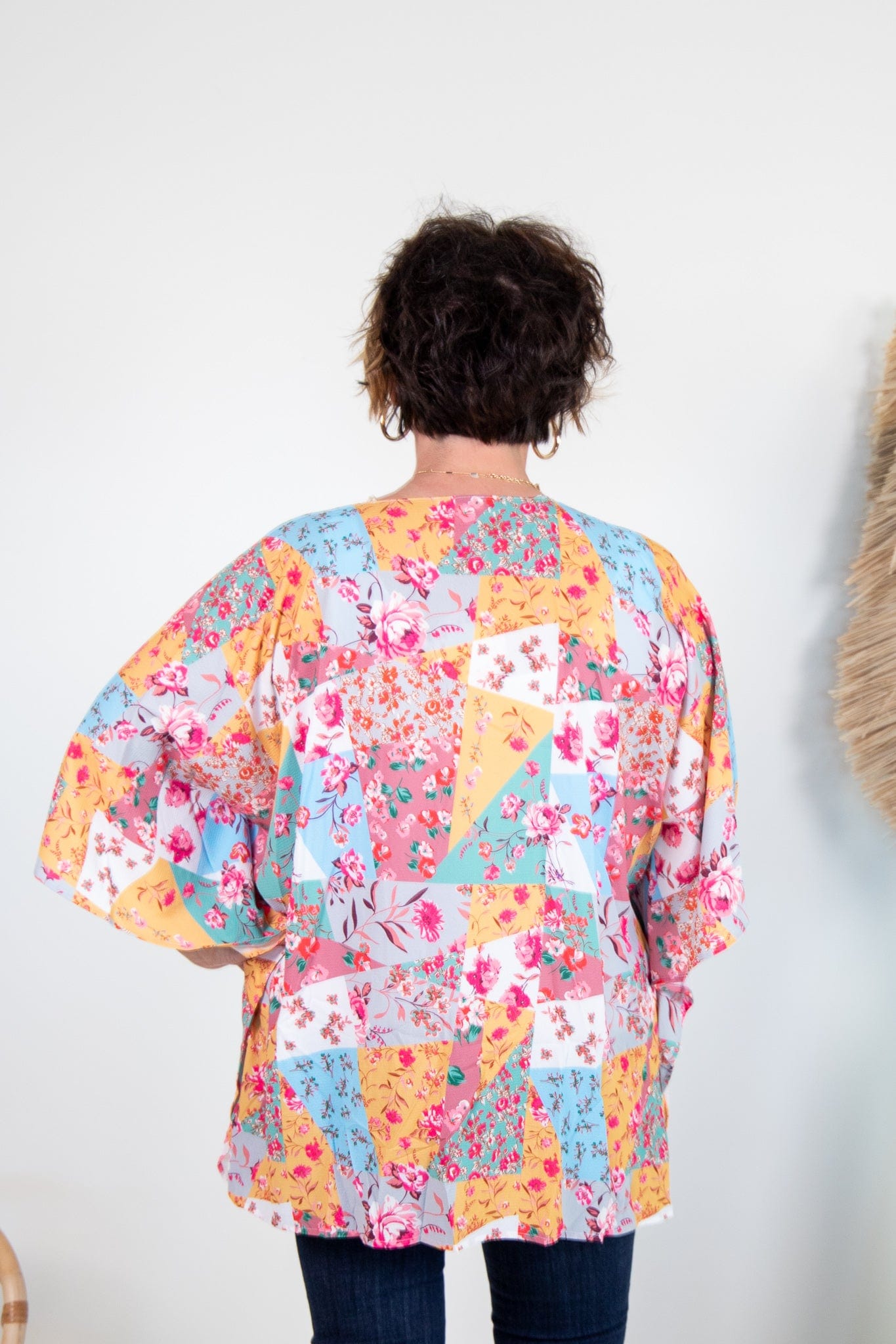 Honey Floral Kimono