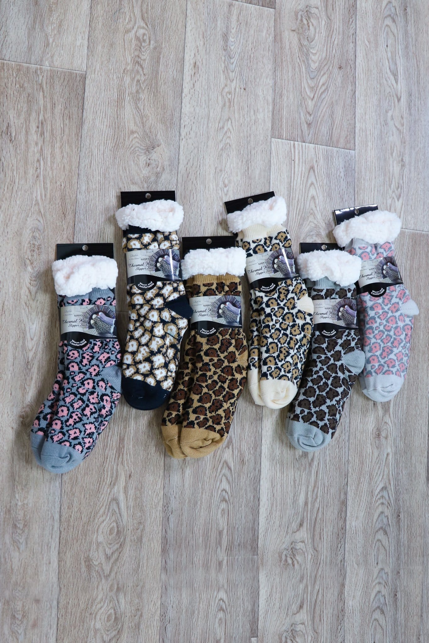 fun thermal leopard print collection