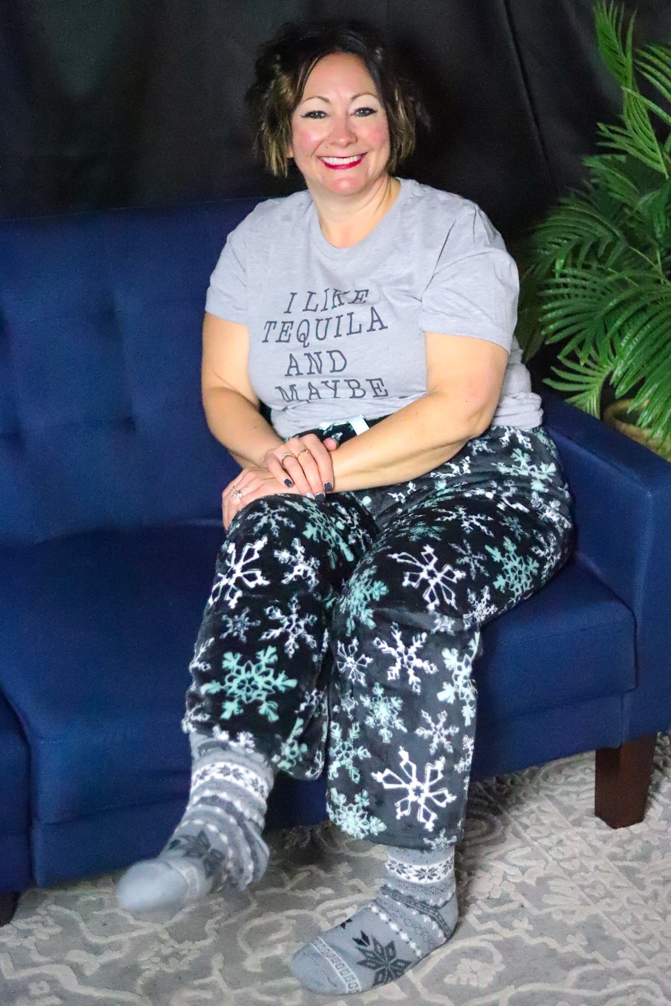 Snowflake pj bottoms soft