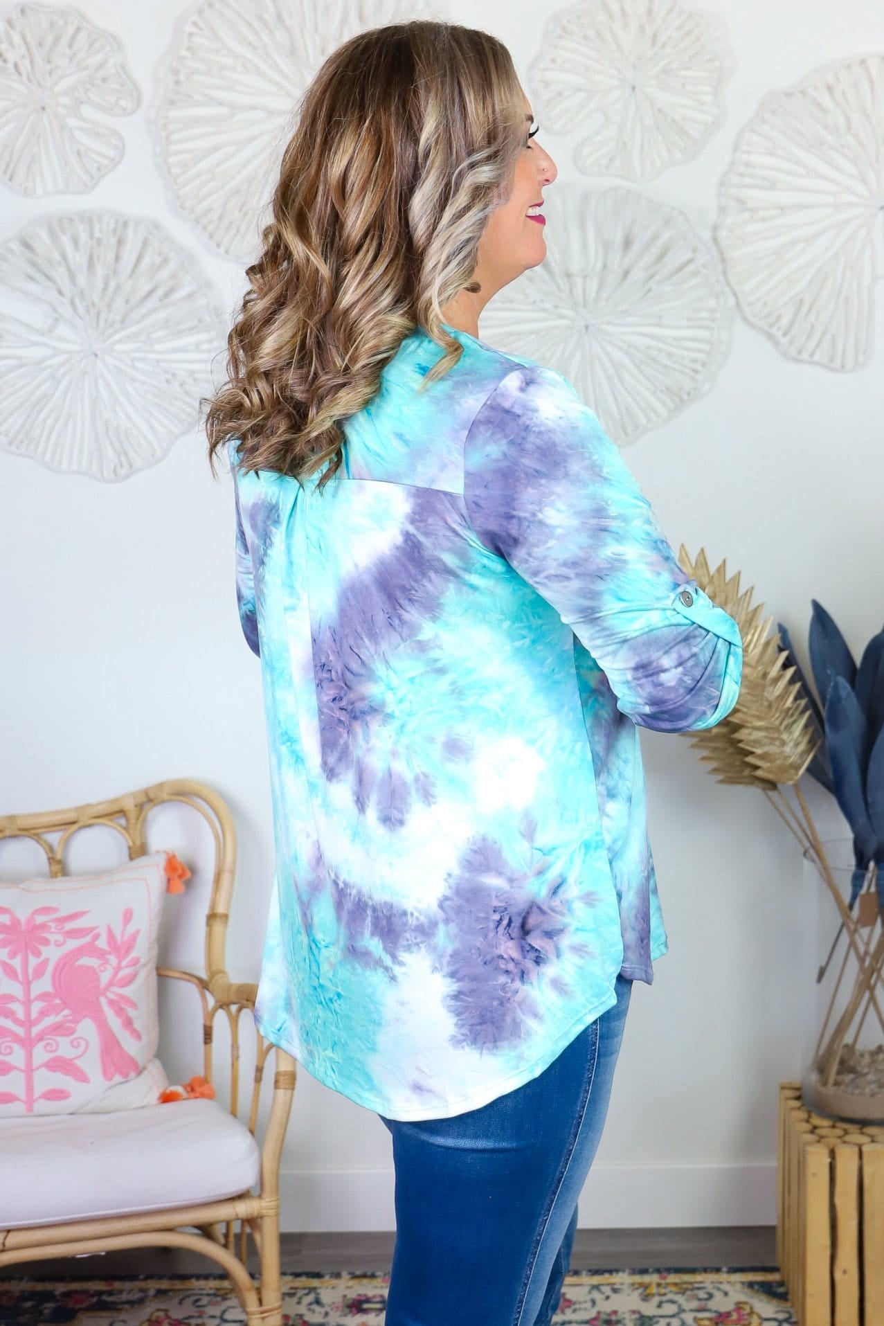 Tie Dye Gabby Top