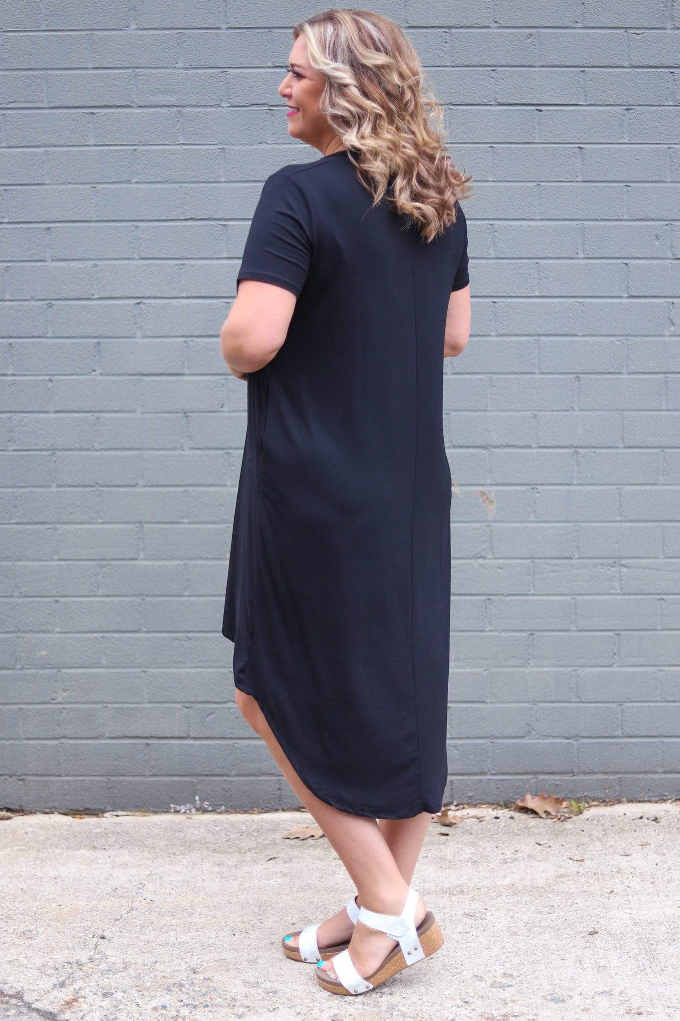 Classic Knit Midi Dress
