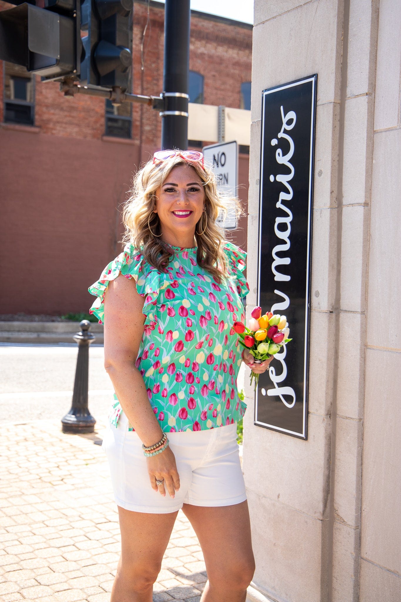 Tulip Flutter Sleeve Tank Top