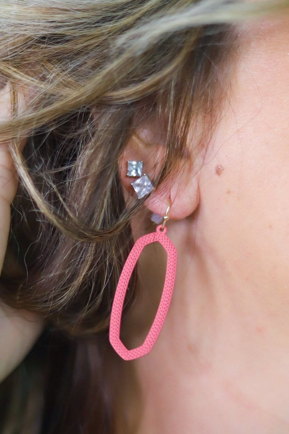 Color Pop Oval Earring