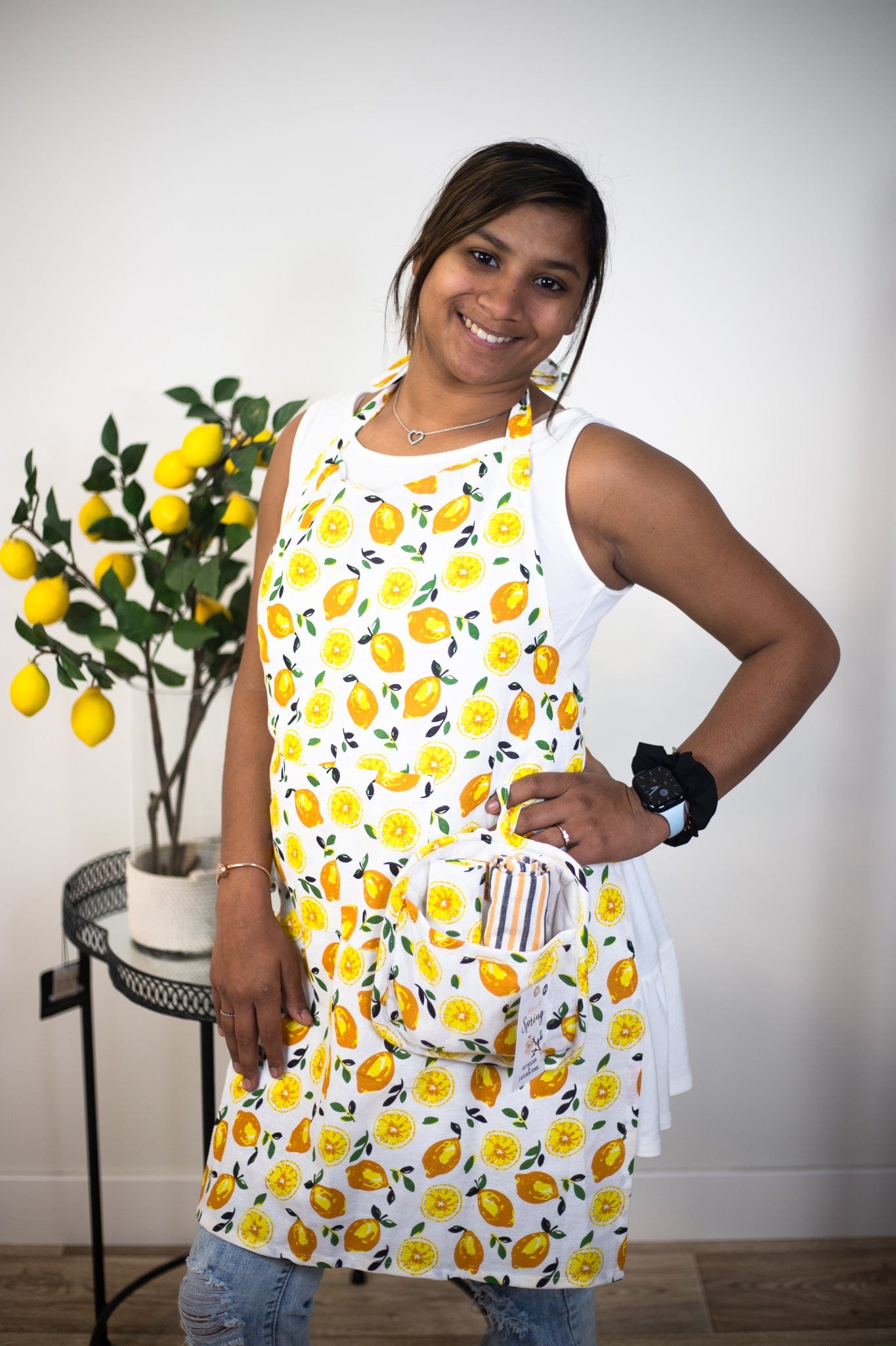 Lemons Spring Apron