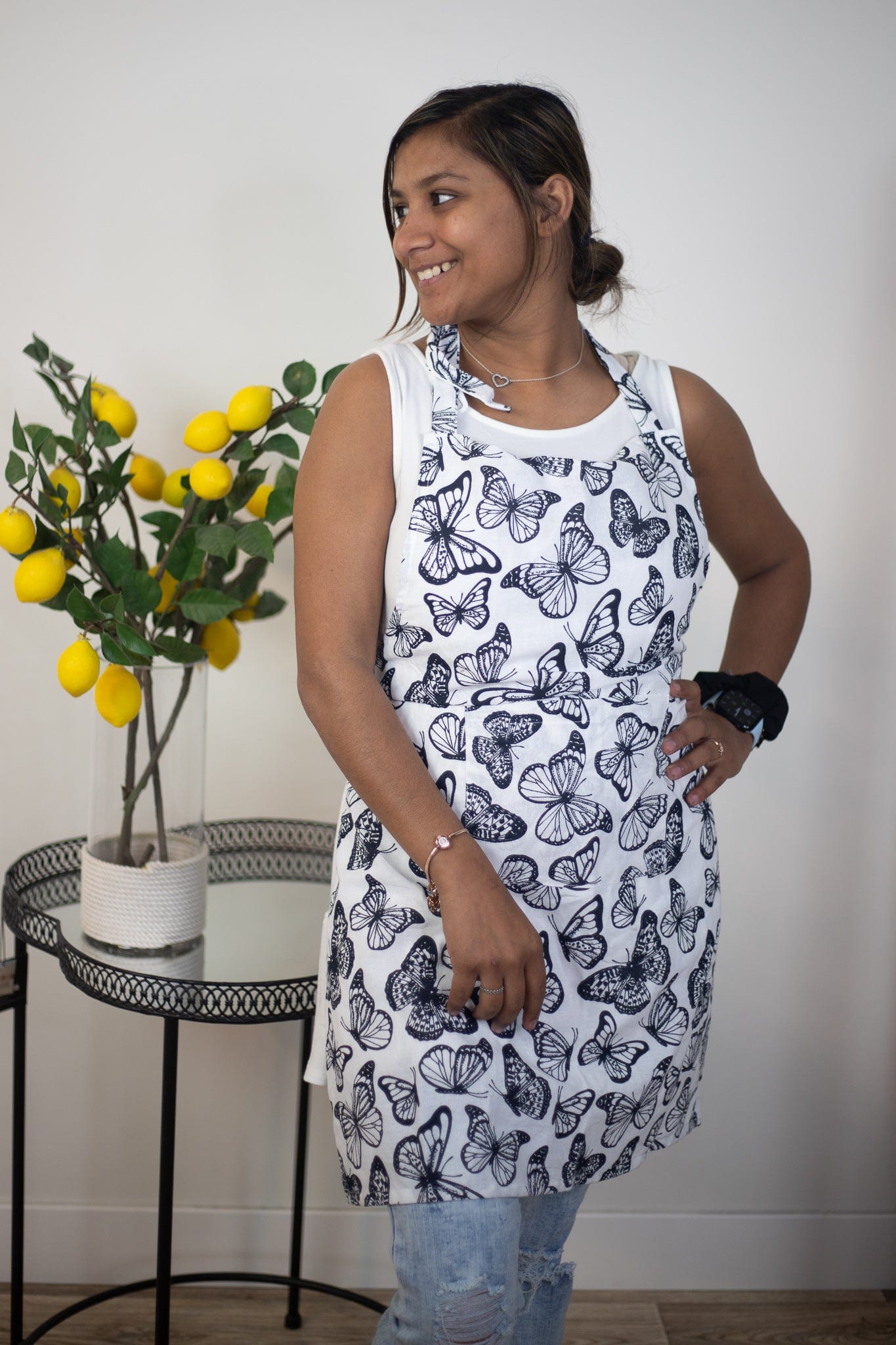 Butterfly Spring Apron