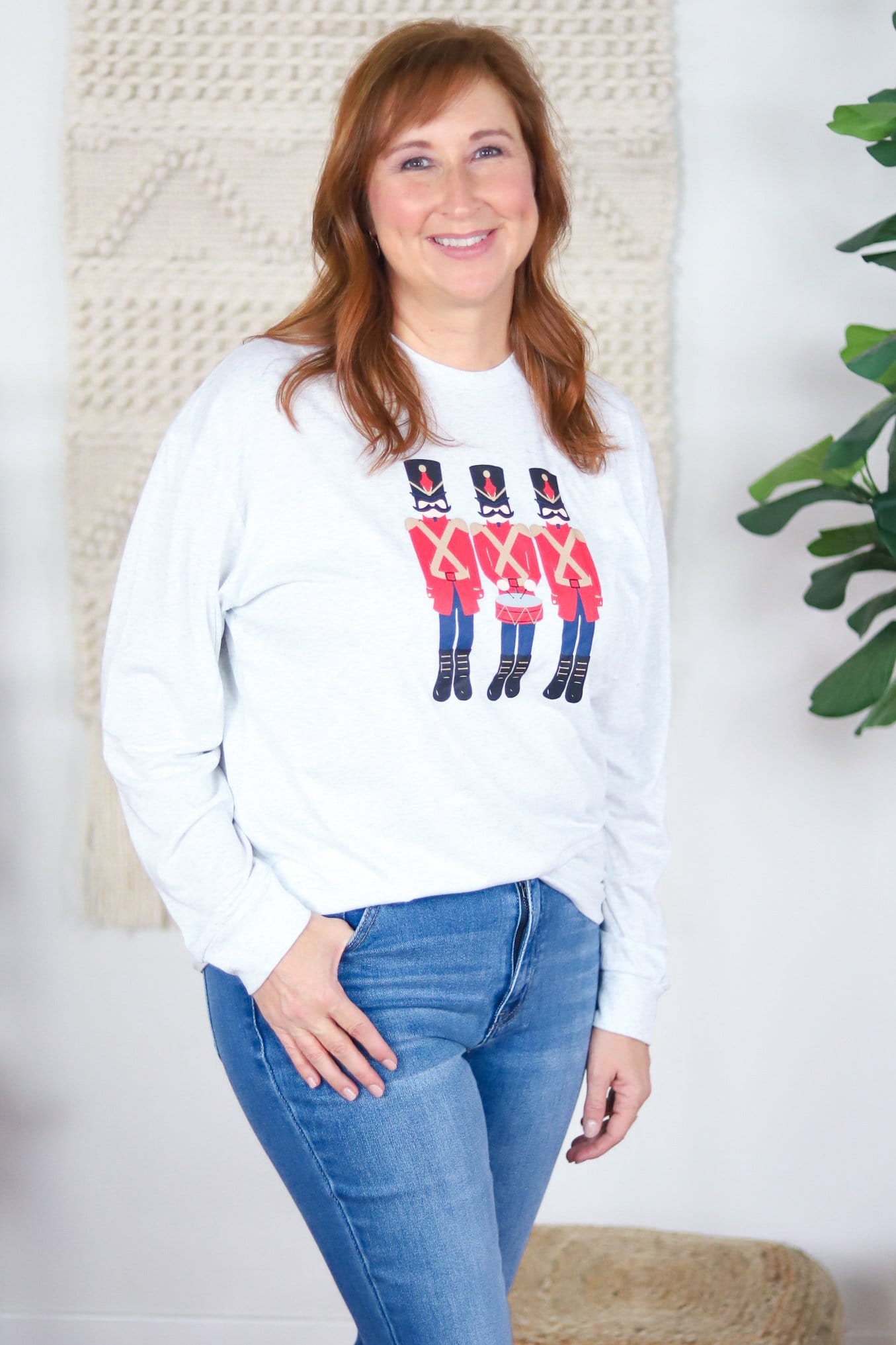 Toy nutcracker long sleeve shirt
