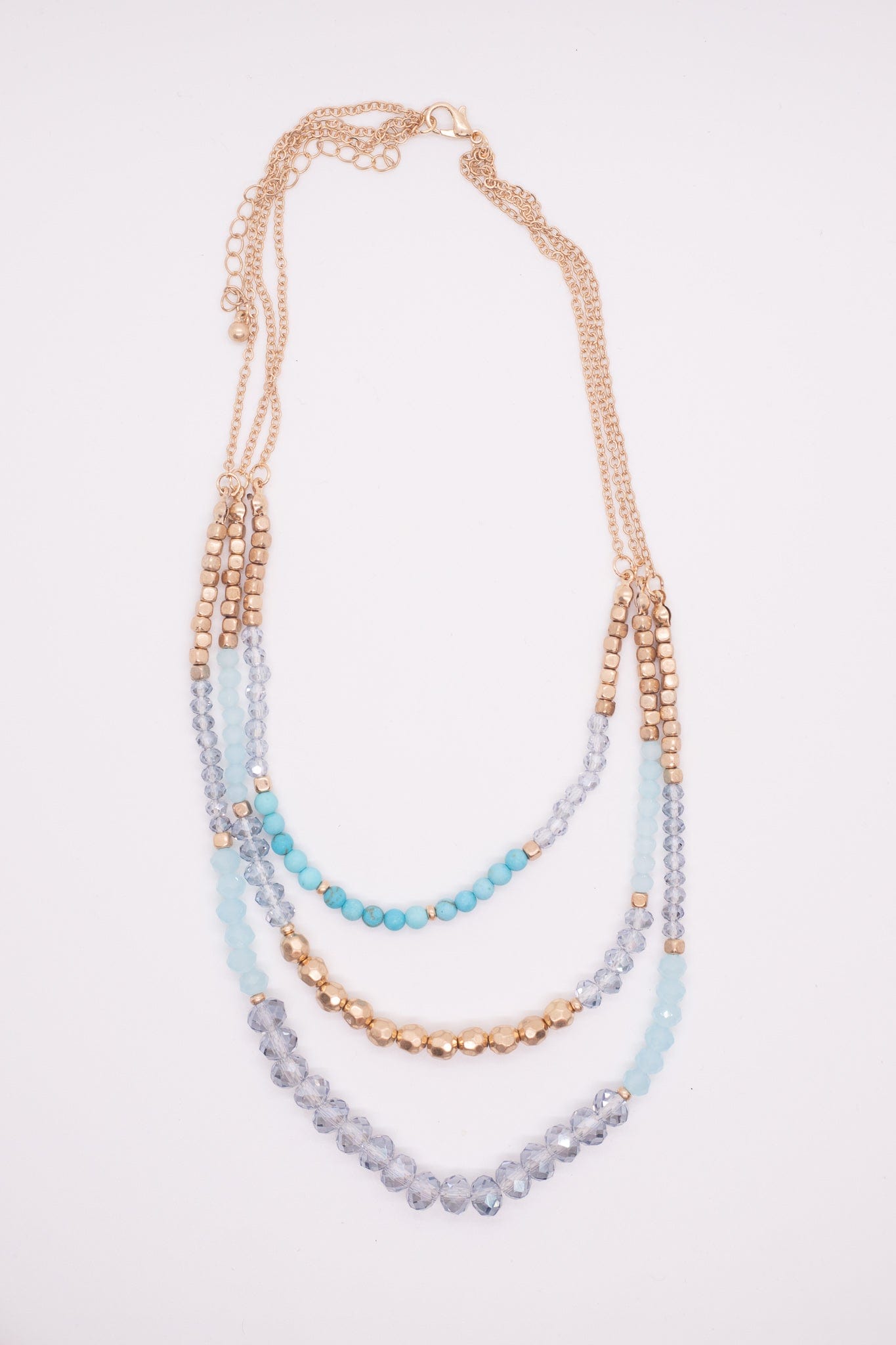 Ocean Pool Bead Necklace