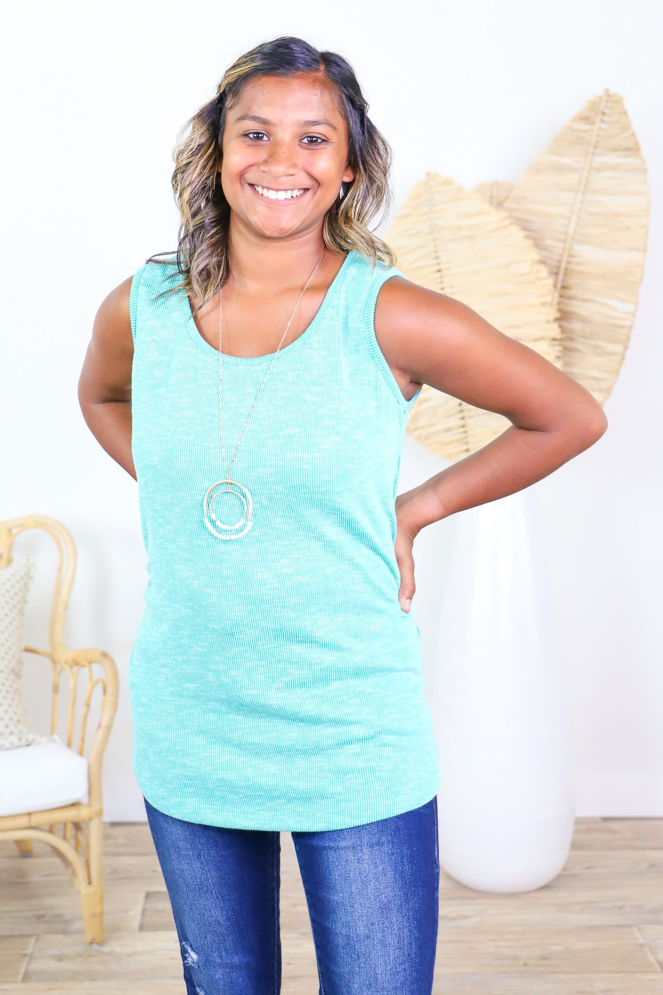 Rib Knit Favorite Tank