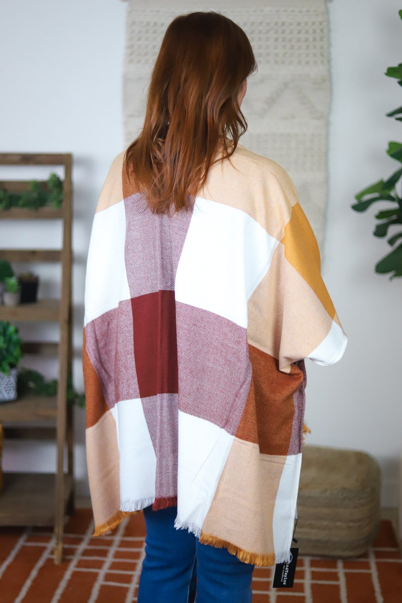 fall color kimono