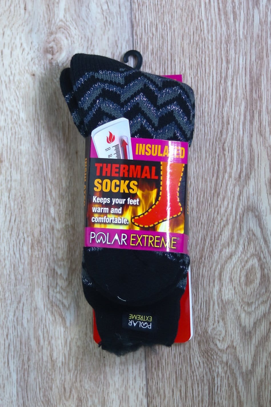 black sparkle grey geo sock