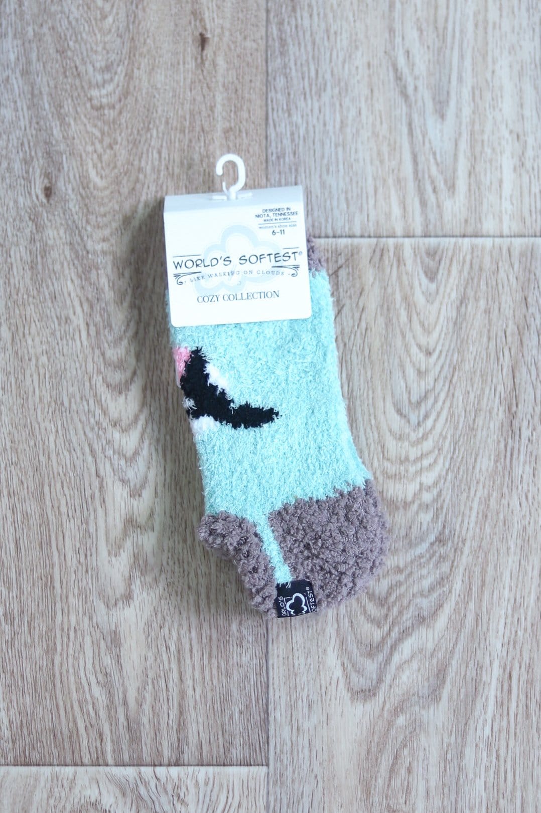 cute cow soft sock