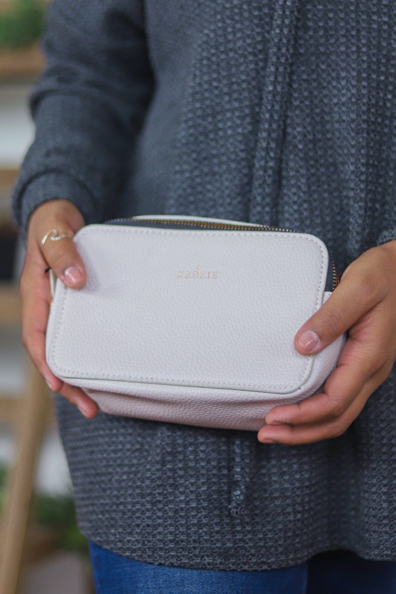 white little crossbody bag