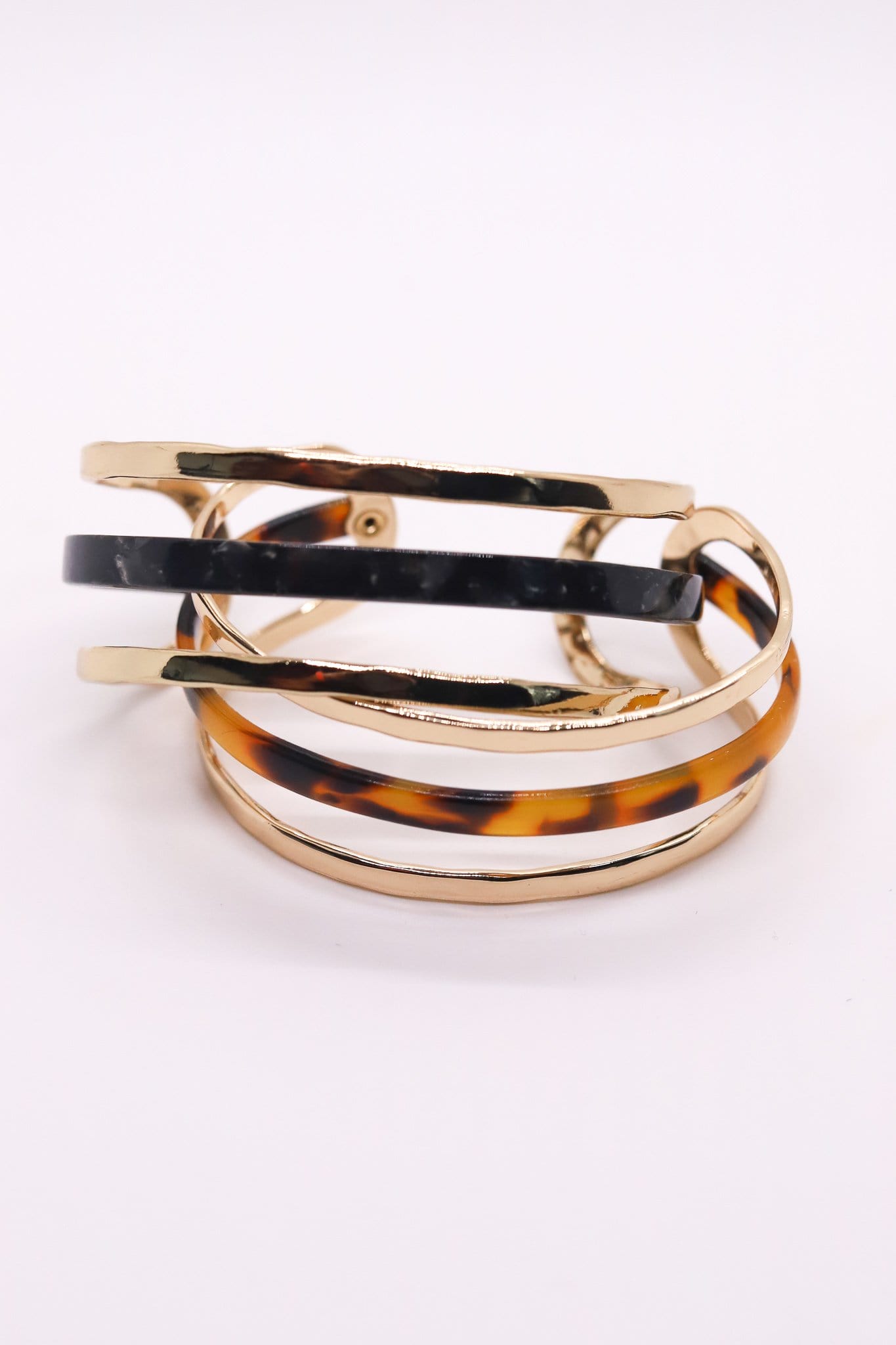 FREE W/PURCHASE Acrylic Detail Cuff Bracelet