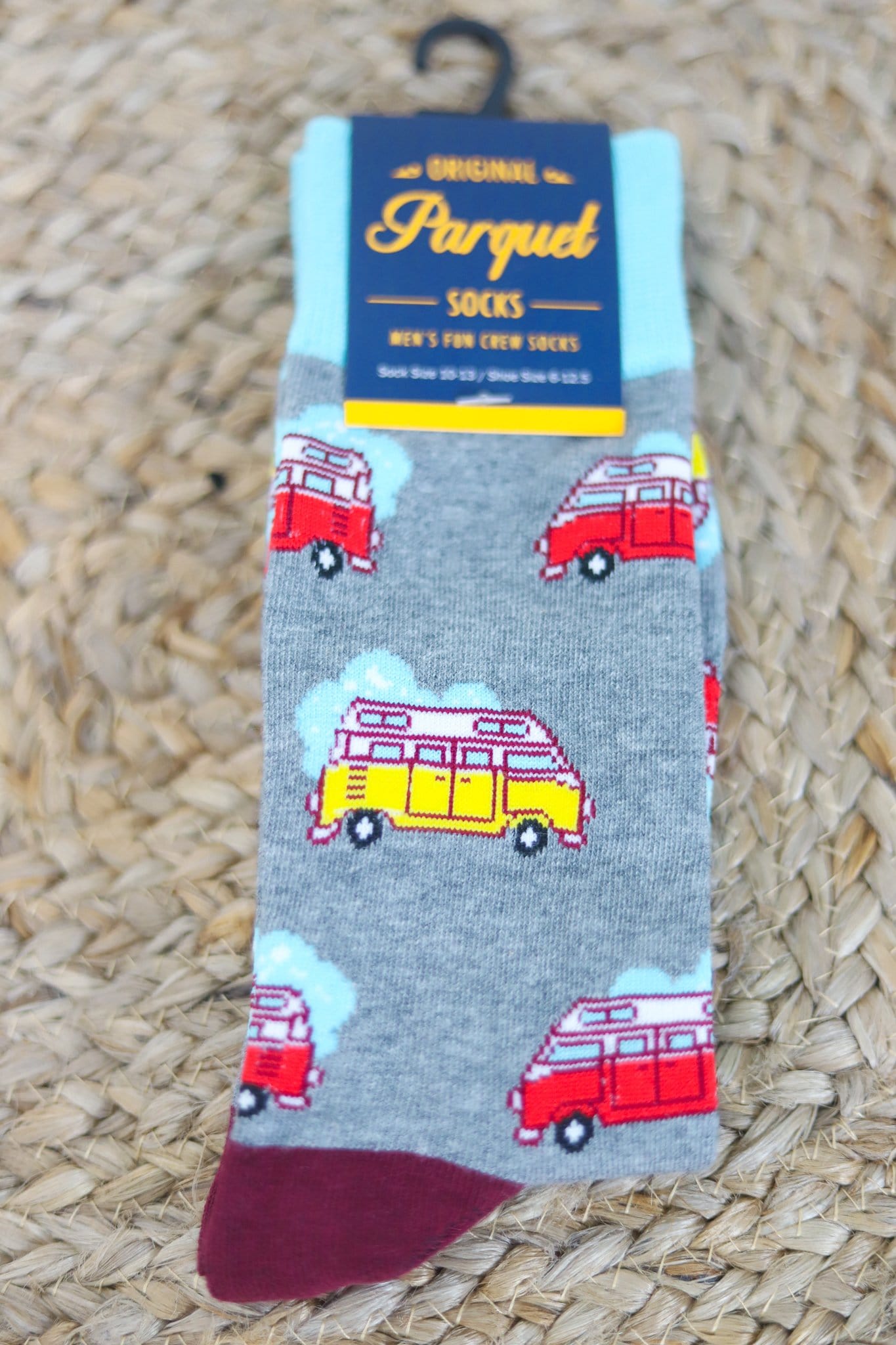 Men's Camping Van Novelty Socks