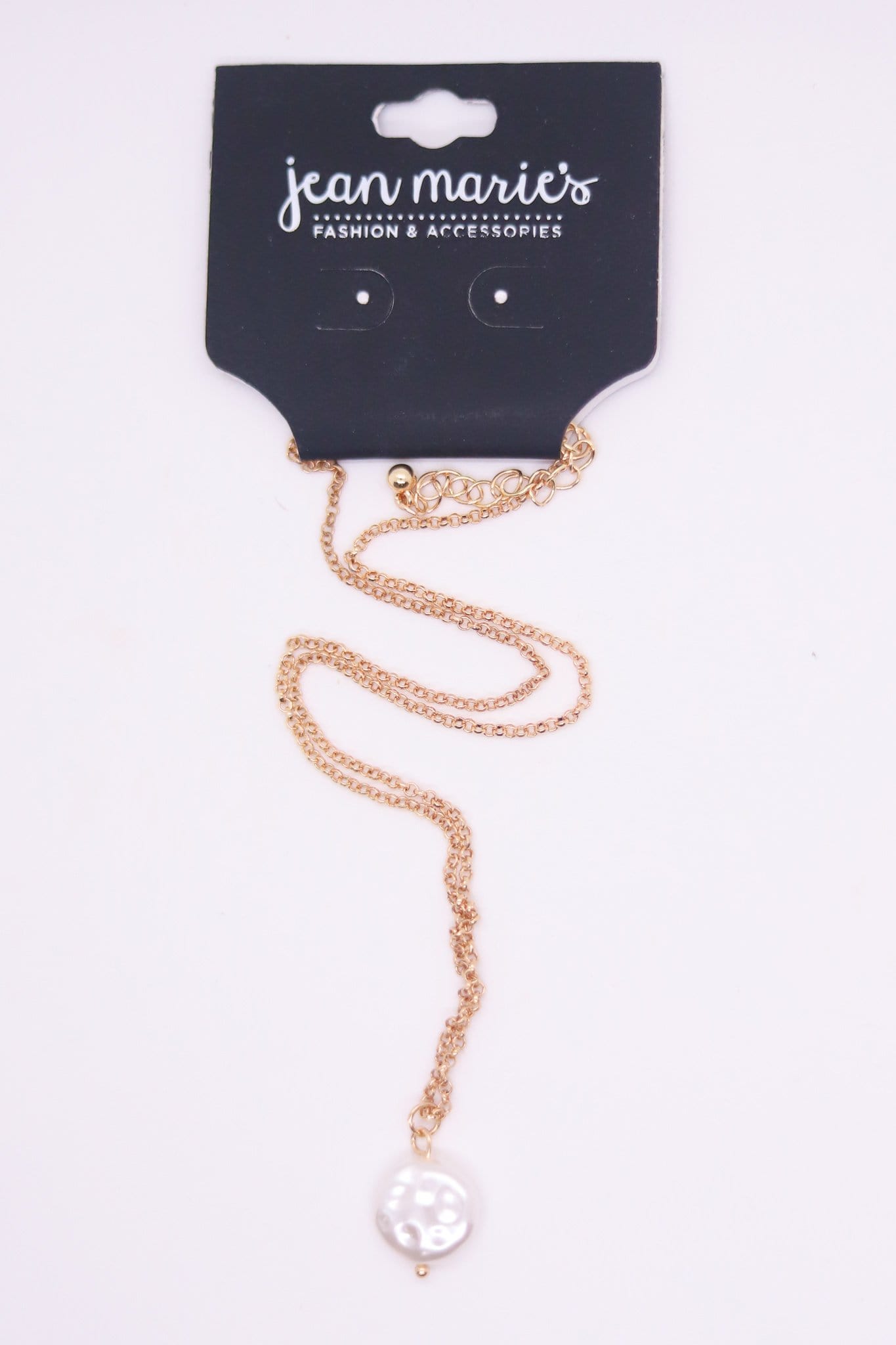 Coin Pearl Necklace