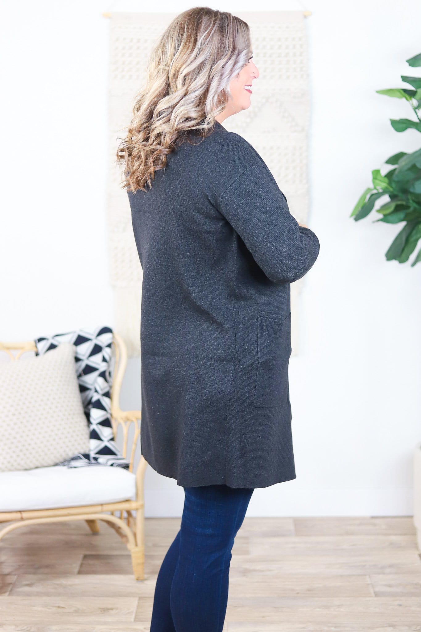 Collar Sweater Cardigan