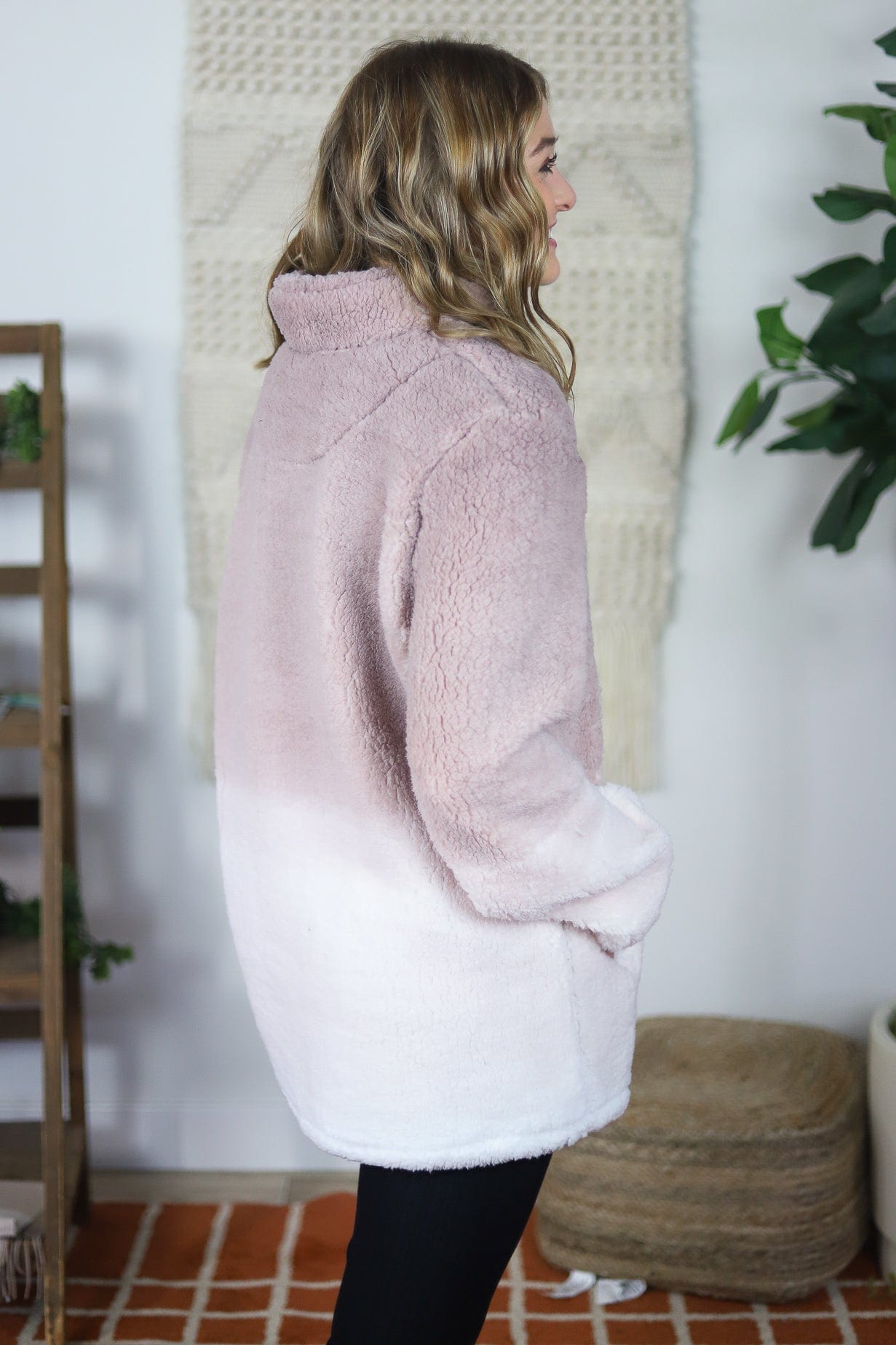 Winter Cocoa Sherpa Pullover