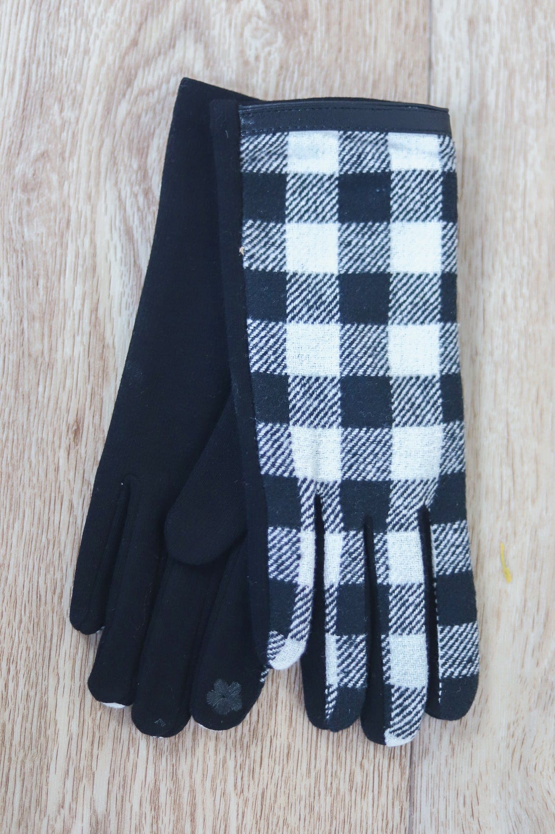 Fashion Buffalo Plaid Gloves