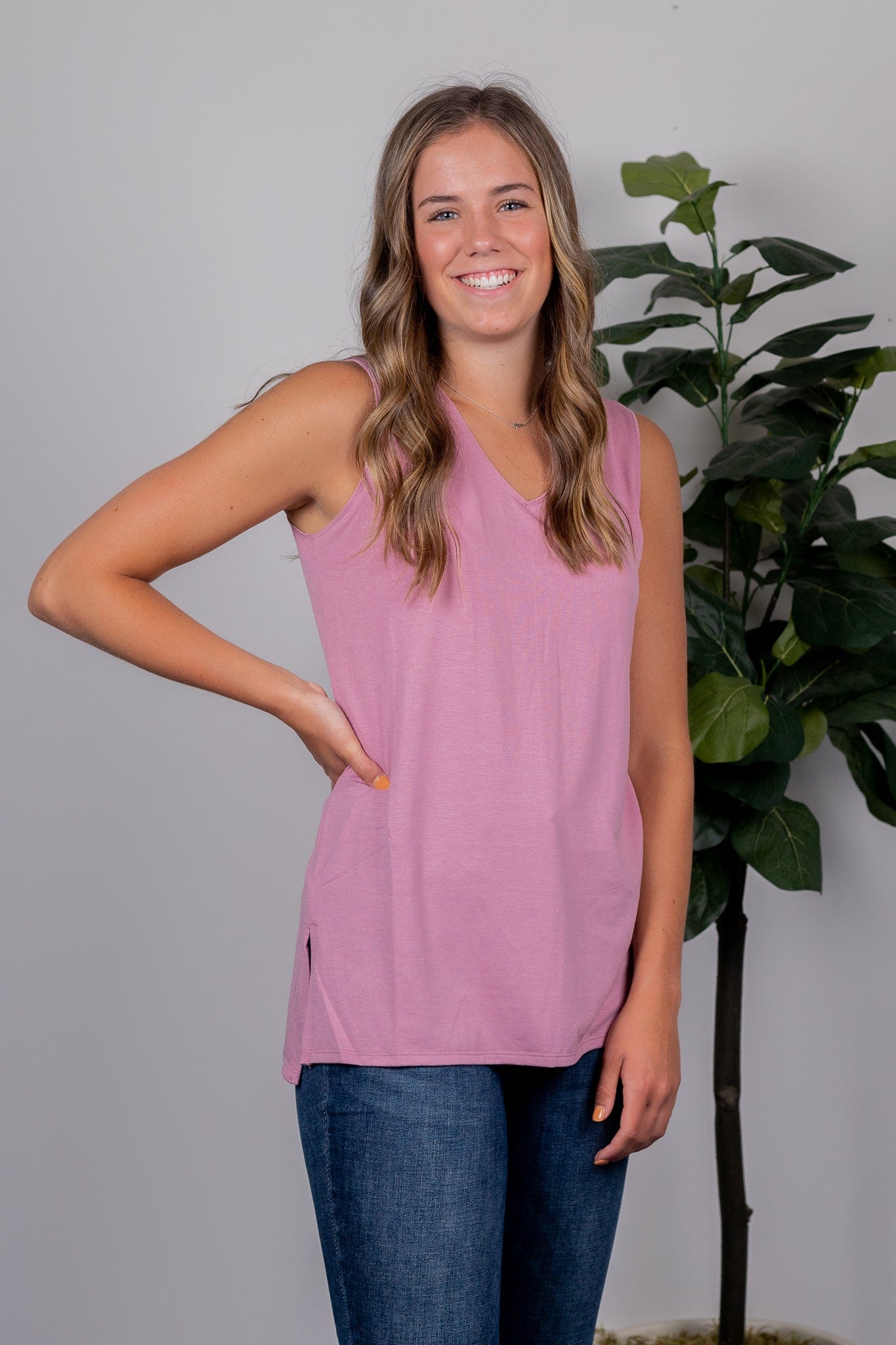 Light Rose Favorite Layering Tank