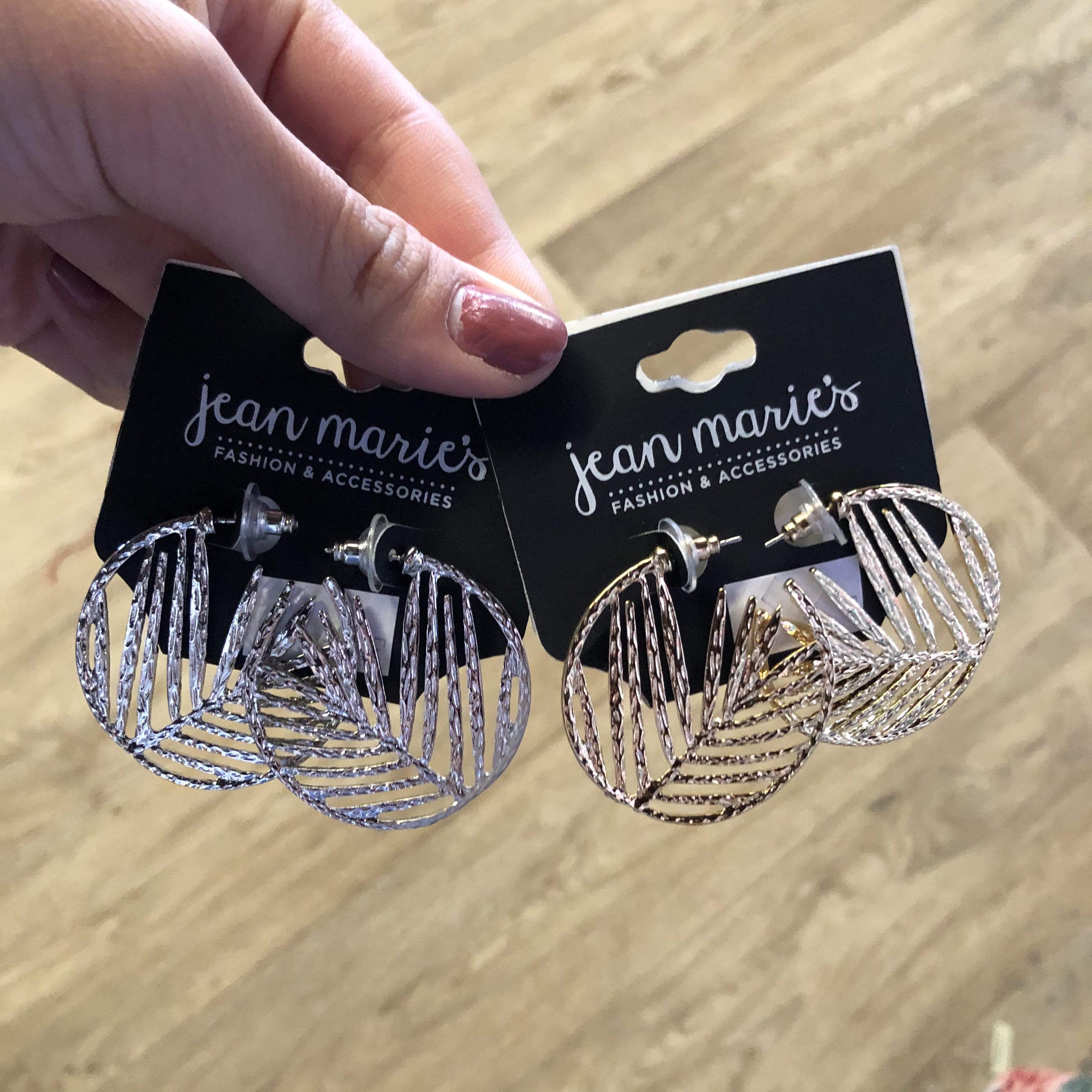 Palm Frond Earring
