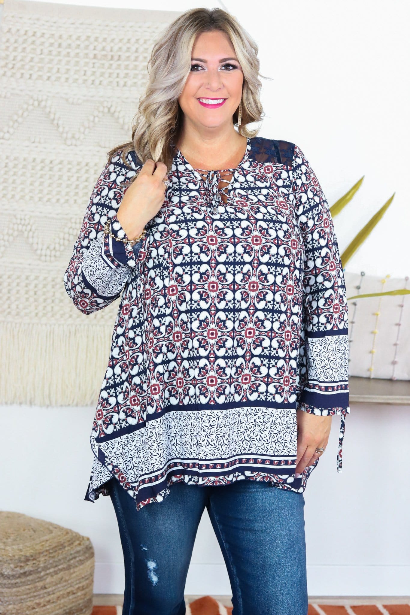 Mandala Lace Top