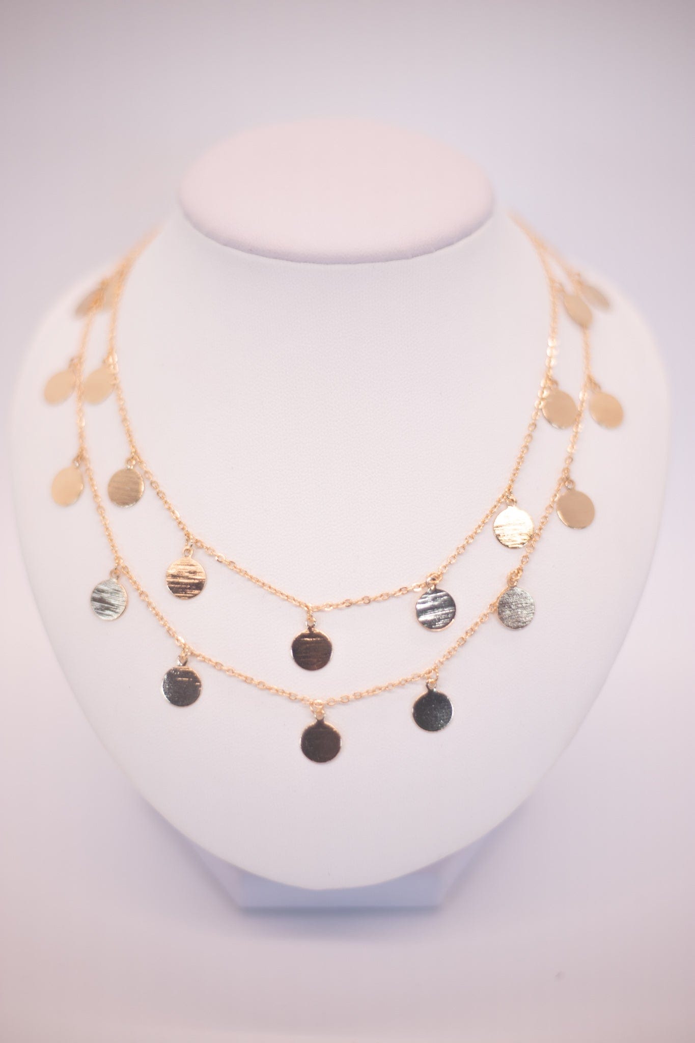 dainty layer necklace