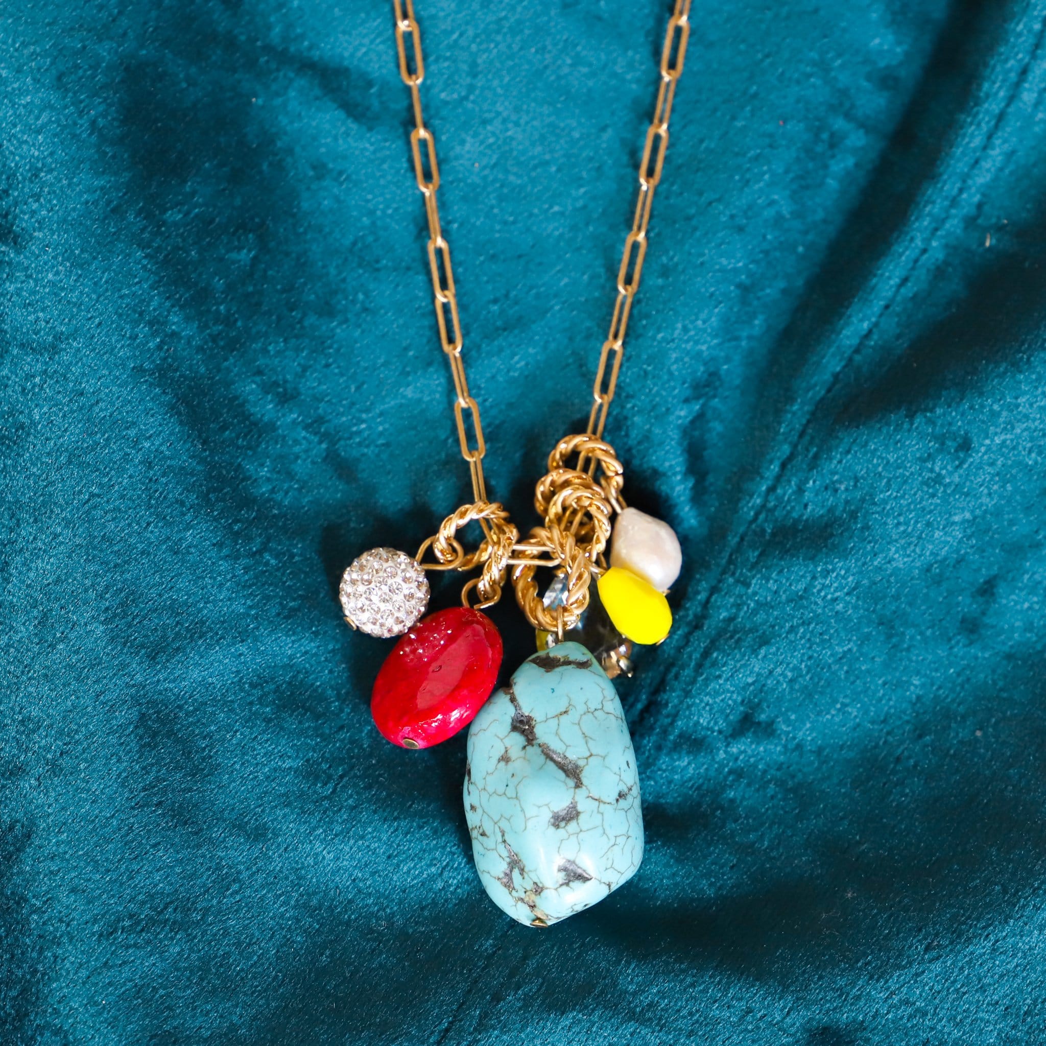 Stone Pendant Necklace