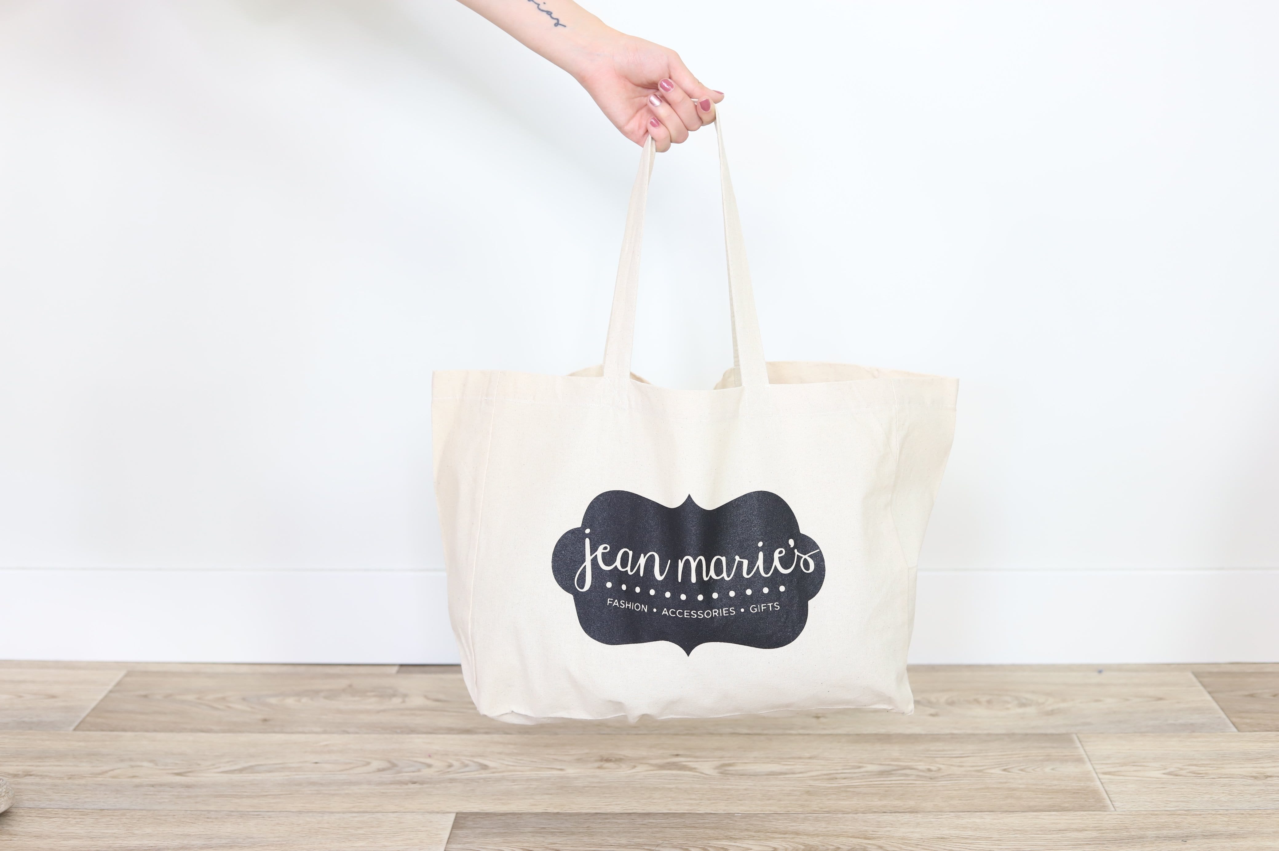FREE Jean Marie's Canvas Tote w/$100+ Purchase