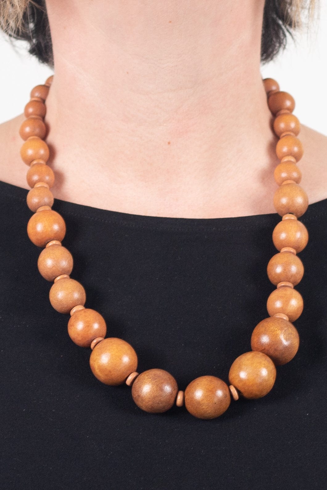 Wooden Bead Necklace