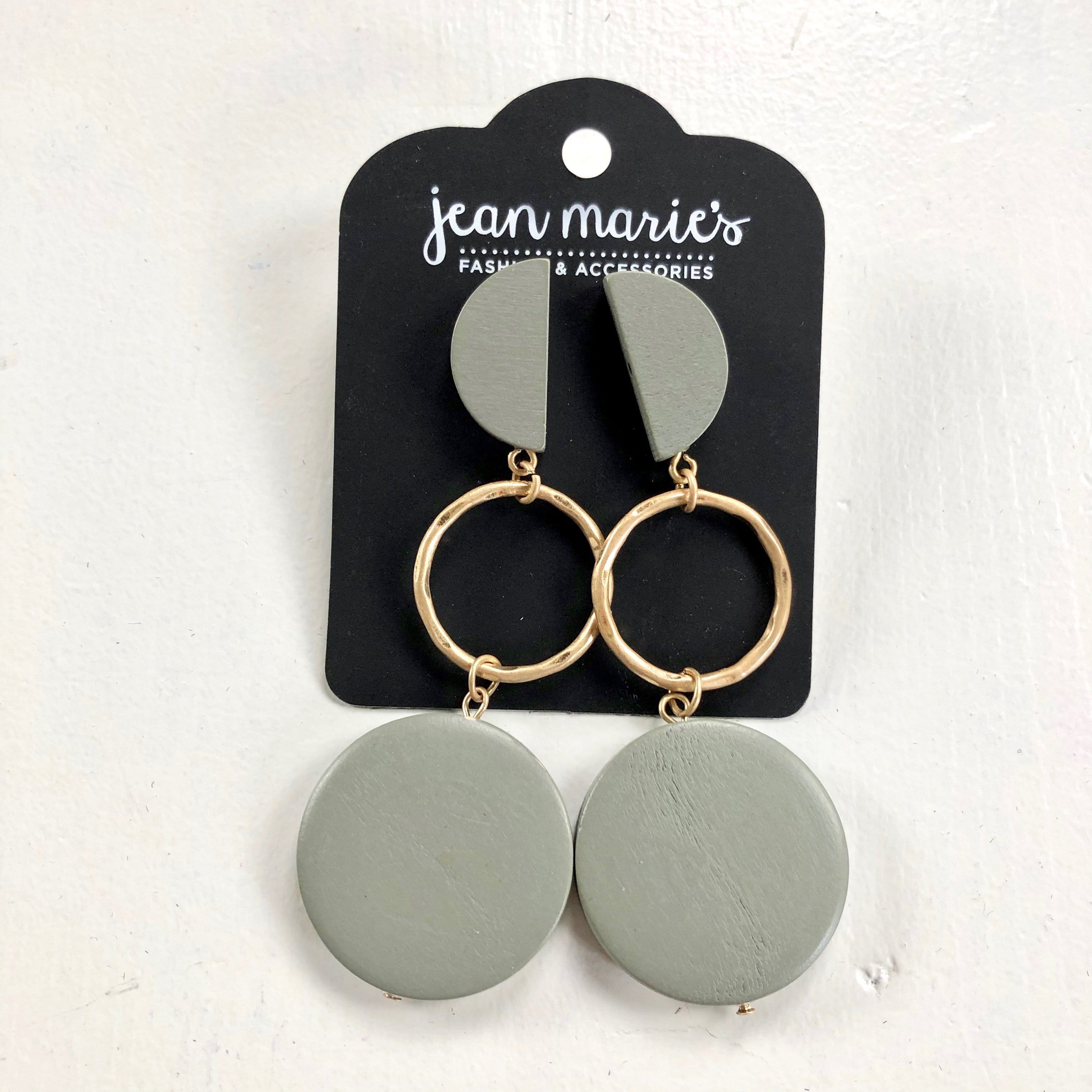 Geo Tier Earring