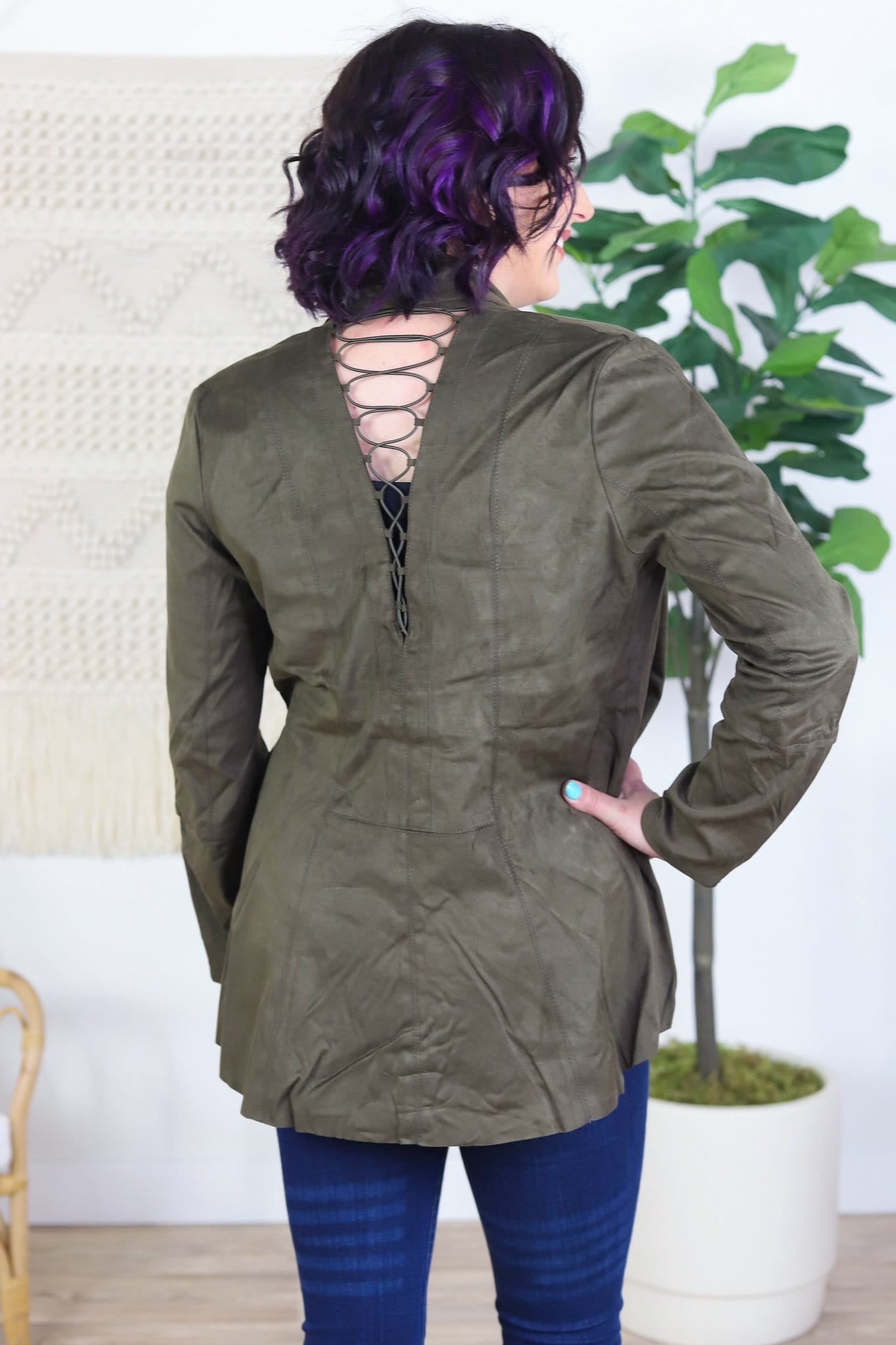 Cordial Criss Cross Jacket