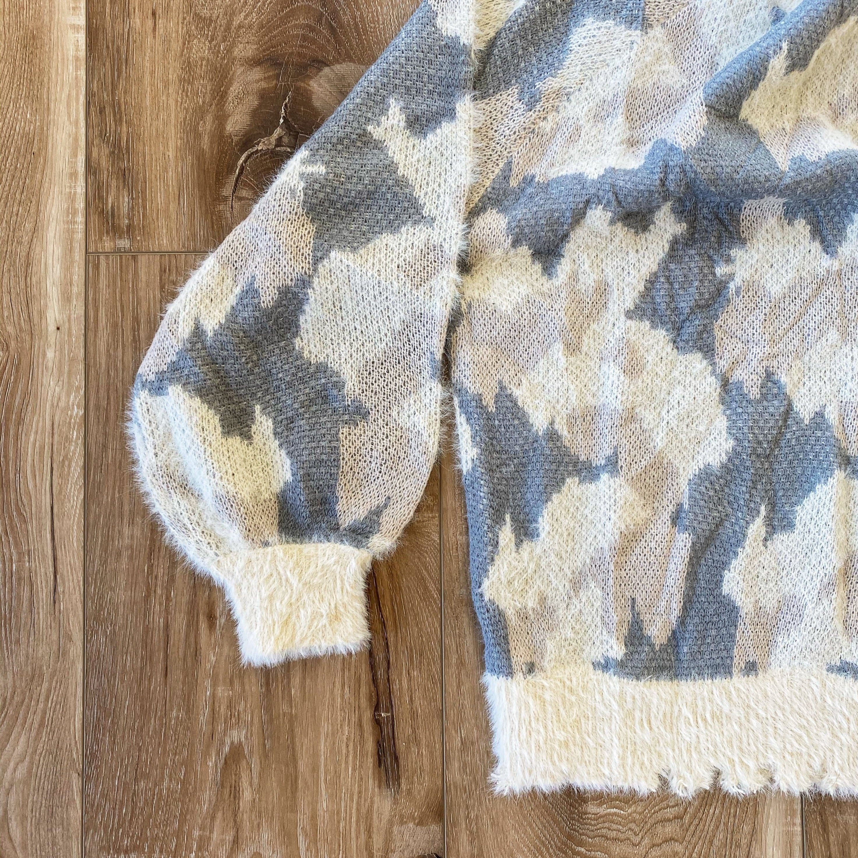 Winter Camo Sweater