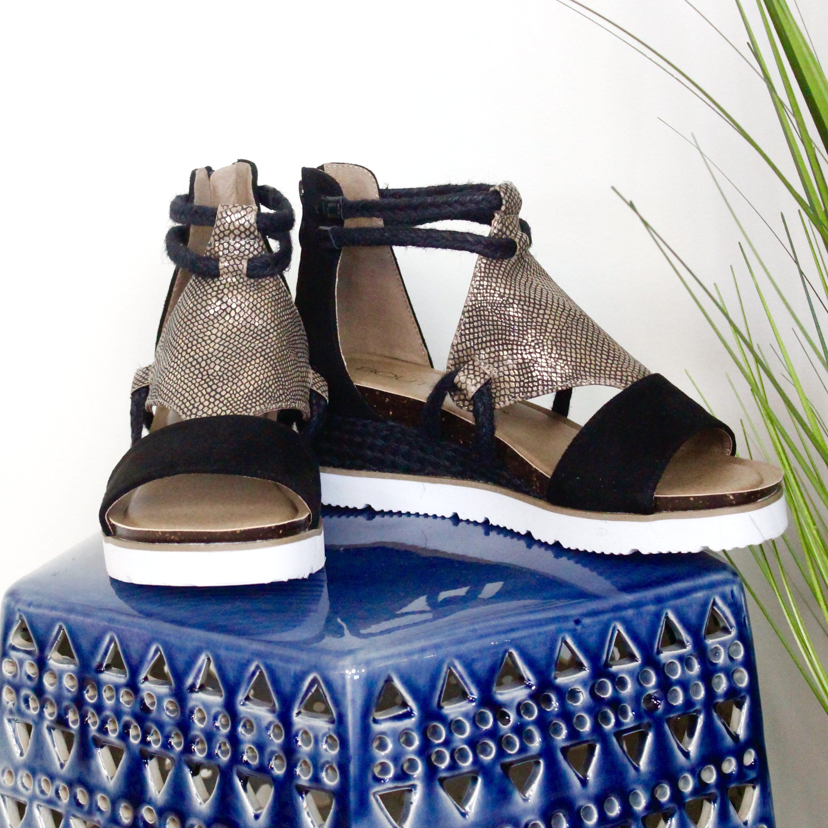 Browning Gunmetal Sandal