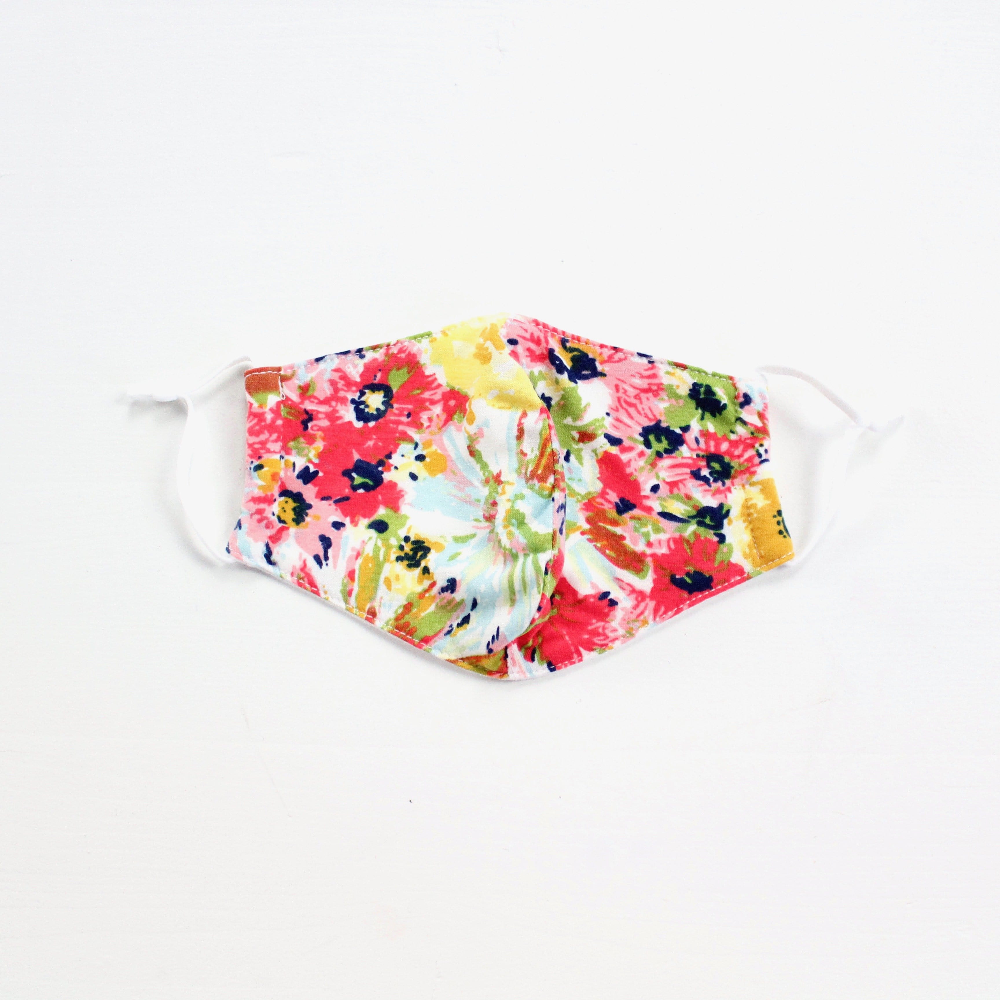 Kid Floral Art Face Covering