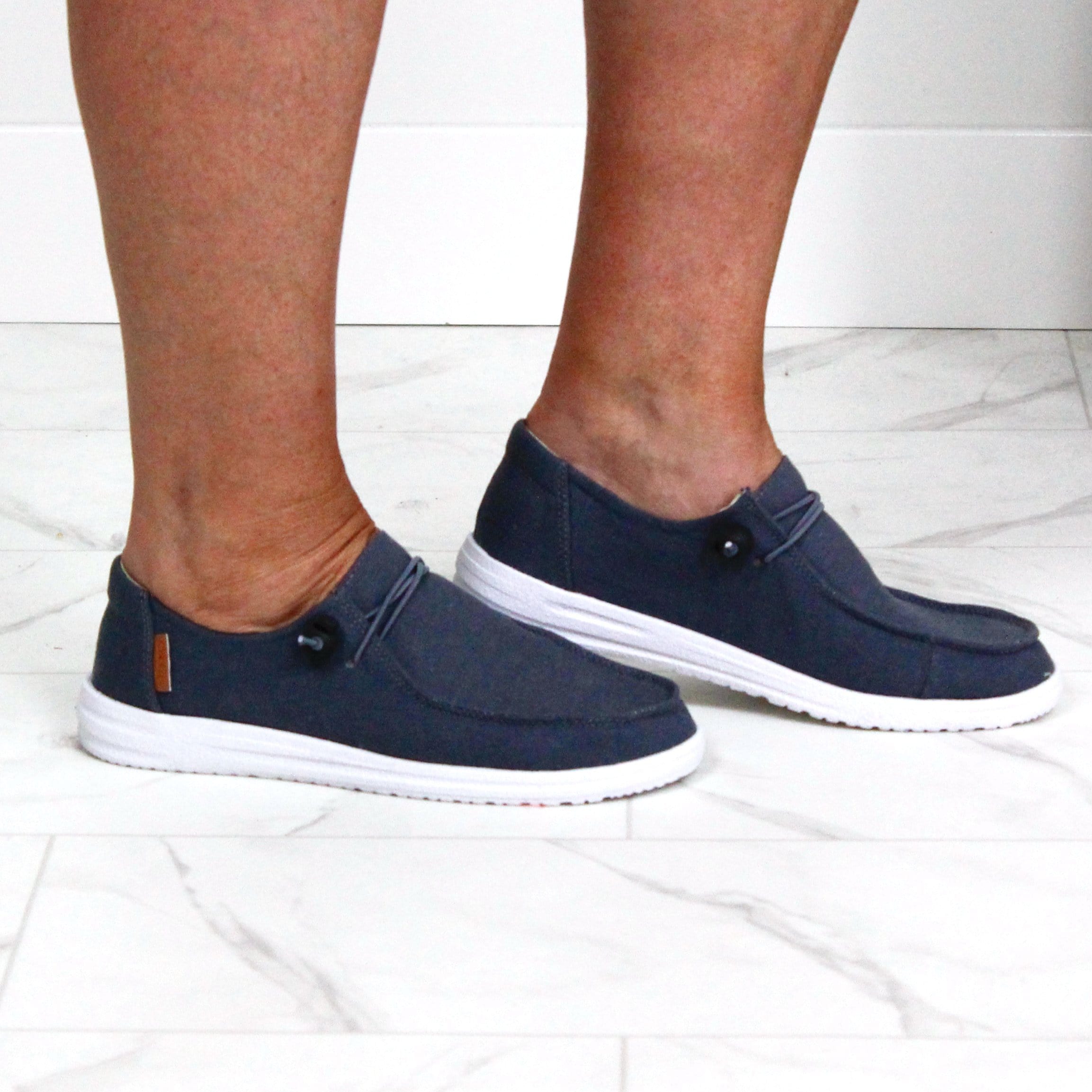 Denim Kayak Slip On Shoe