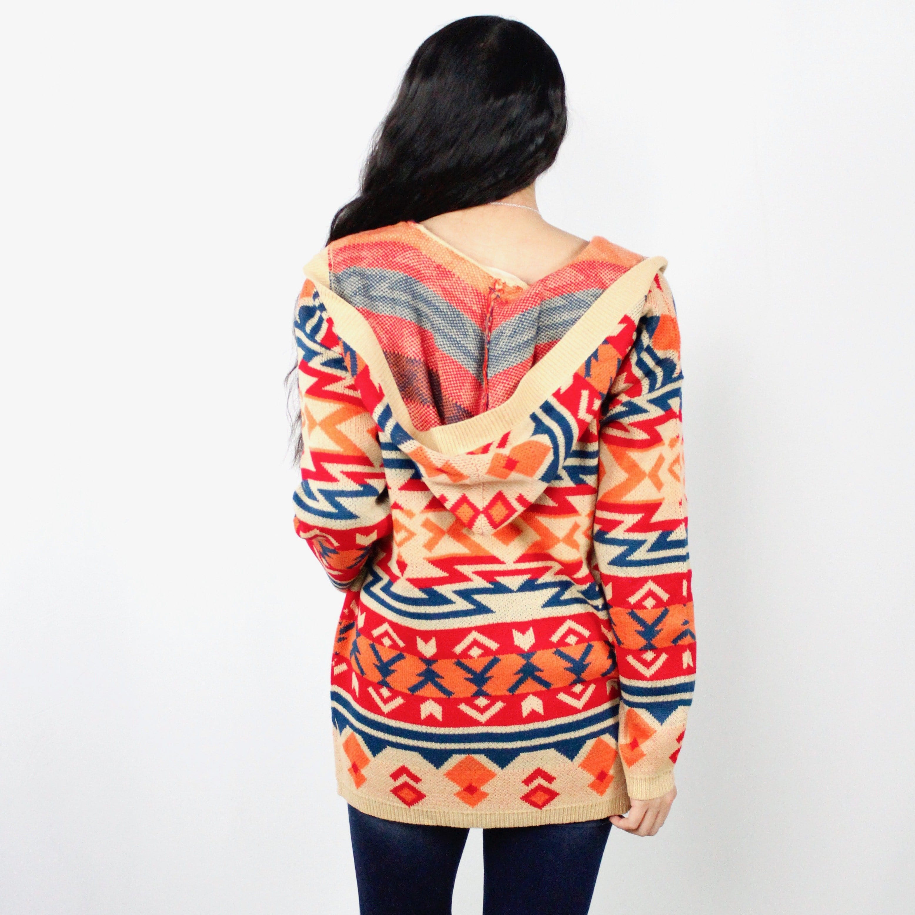 Aztec Sweater Cardigan