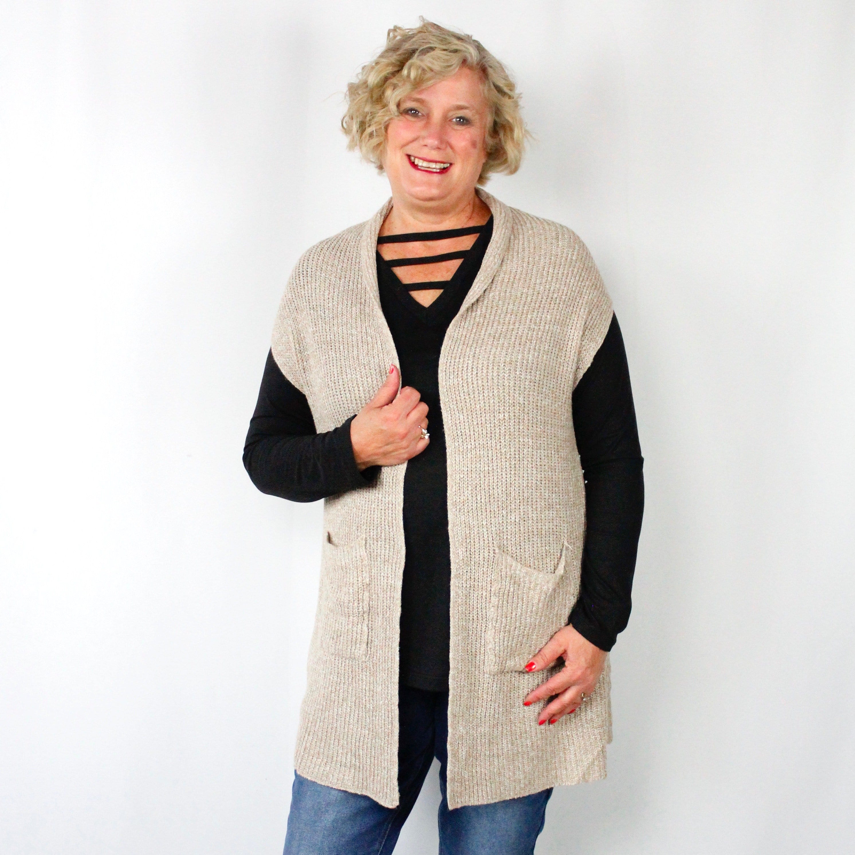 Lightweight Knit Vest