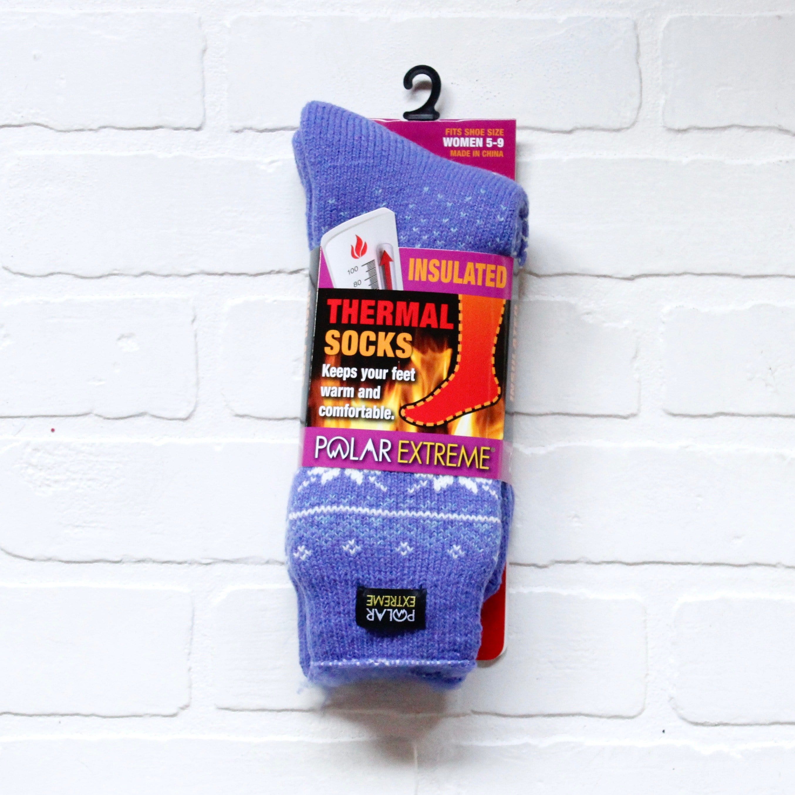 Polar Extreme Heat Women's Fairisle Thermal Sock