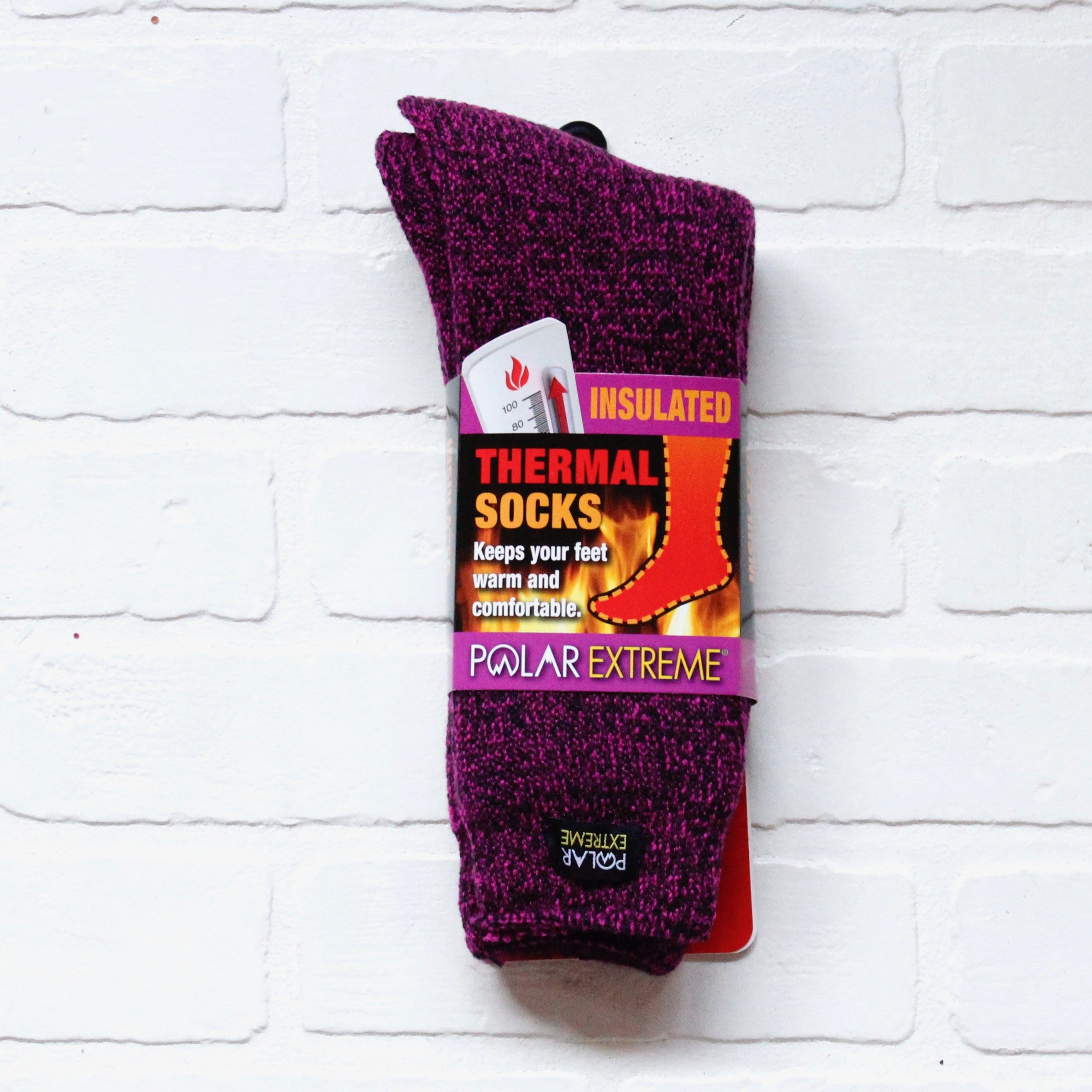 Polar Extreme Heat Women's Brushed Sock Asst