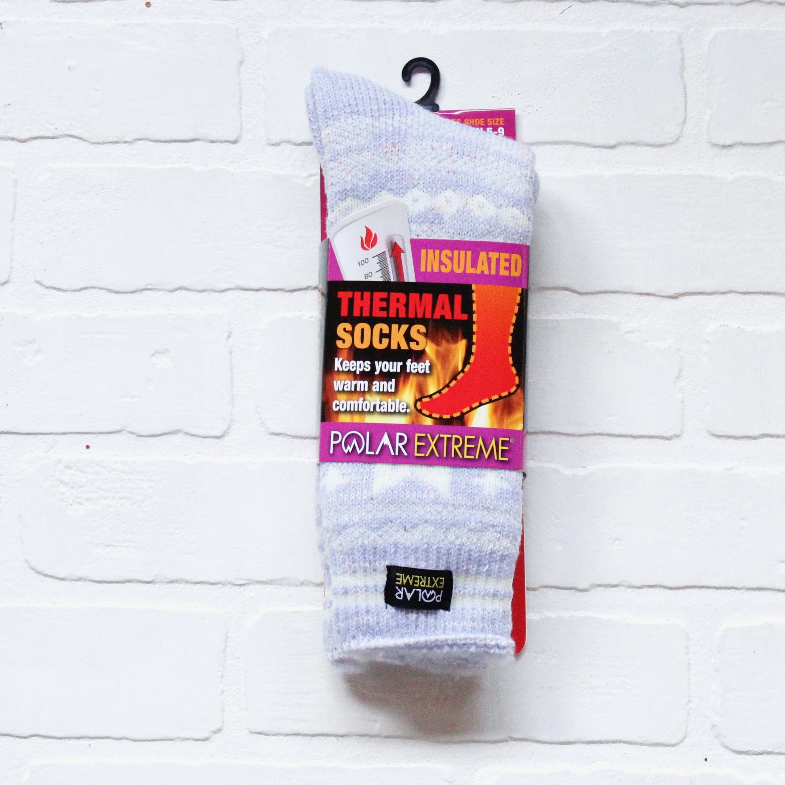 Polar Extreme Heat Women's Fairisle Thermal Sock
